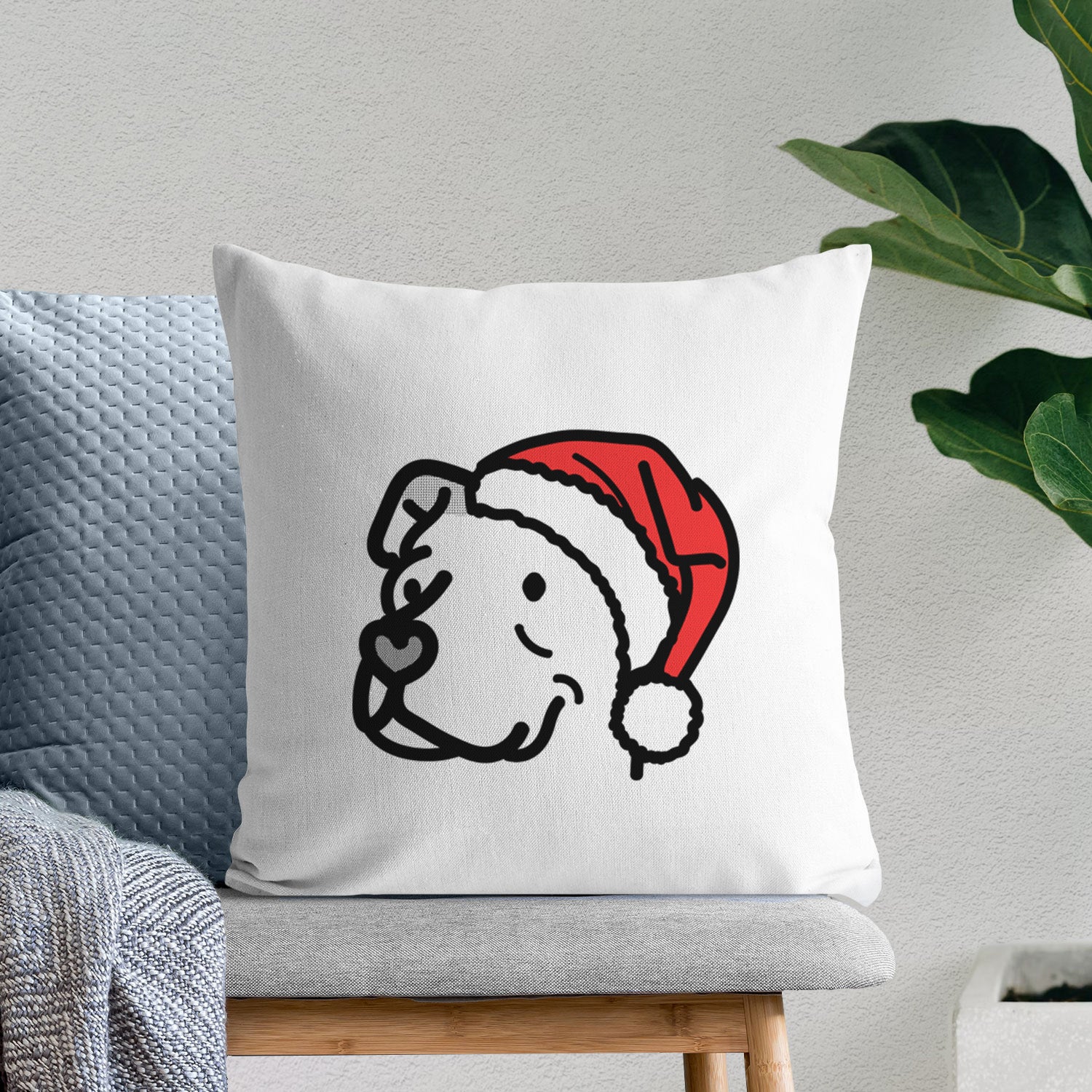 Love Always Pitbull Mix - Mr. Sir - Throw Pillow Cover