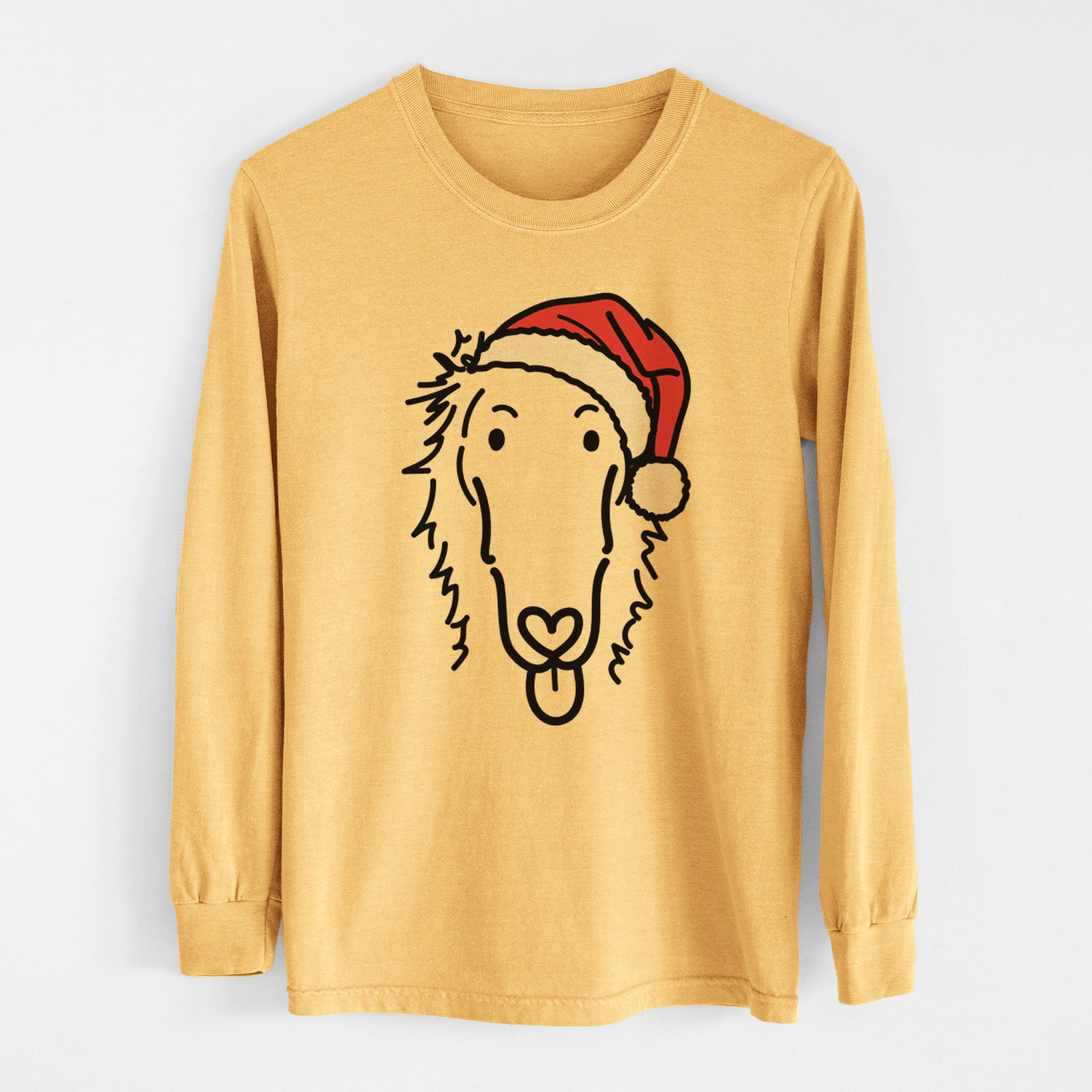 Jolly Borzoi - Opal - Heavyweight 100% Cotton Long Sleeve