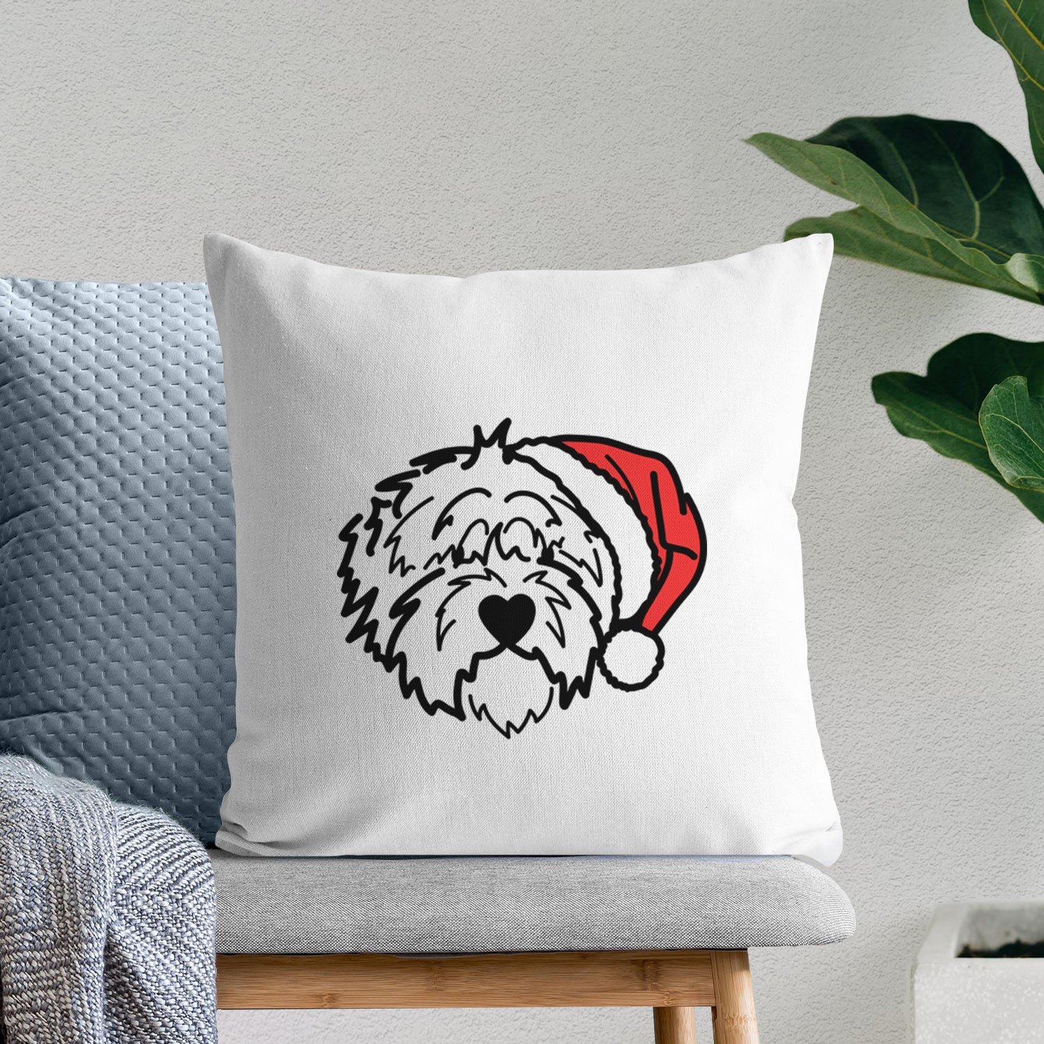 Love Always Old English Sheepdog - Penny - Throw Pillow Cover