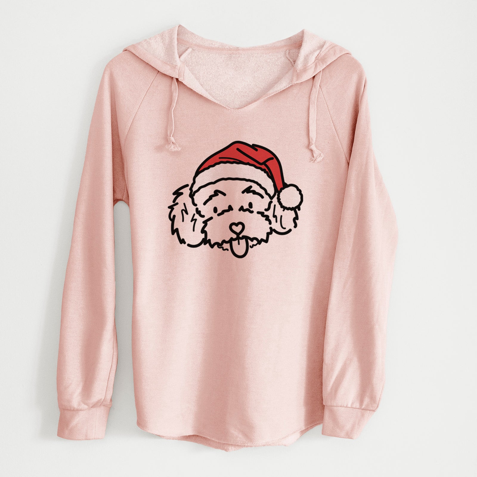 Jolly Toy Poodle - Ricci - Cali Wave Hooded Sweatshirt