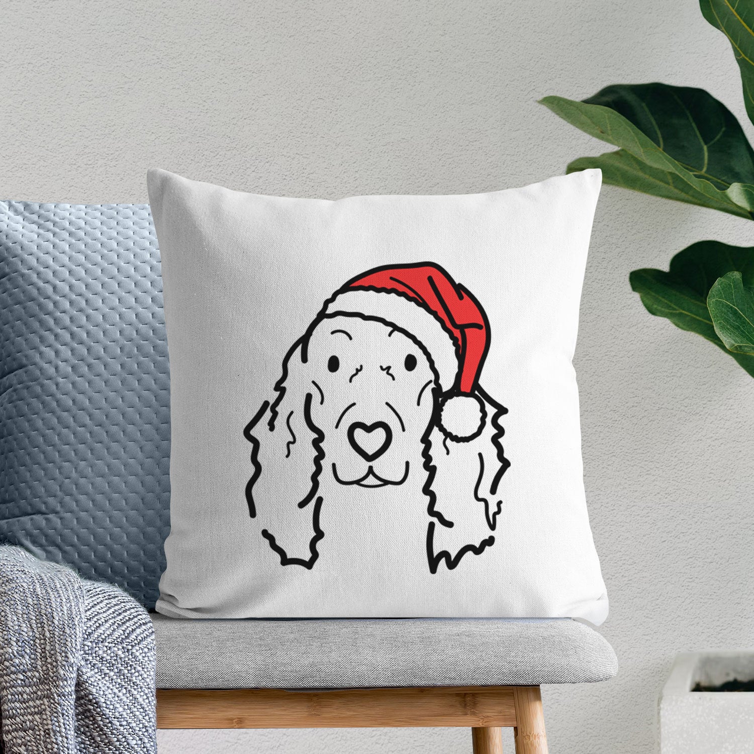 Love Always Irish Setter - Seven - Throw Pillow Cover