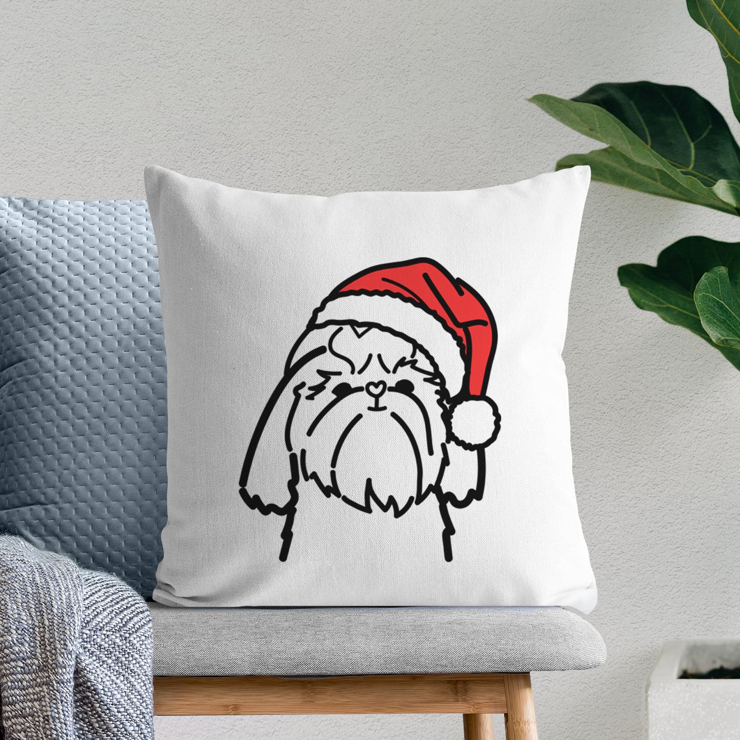 Love Always Shih Tzu - Throw Pillow Cover