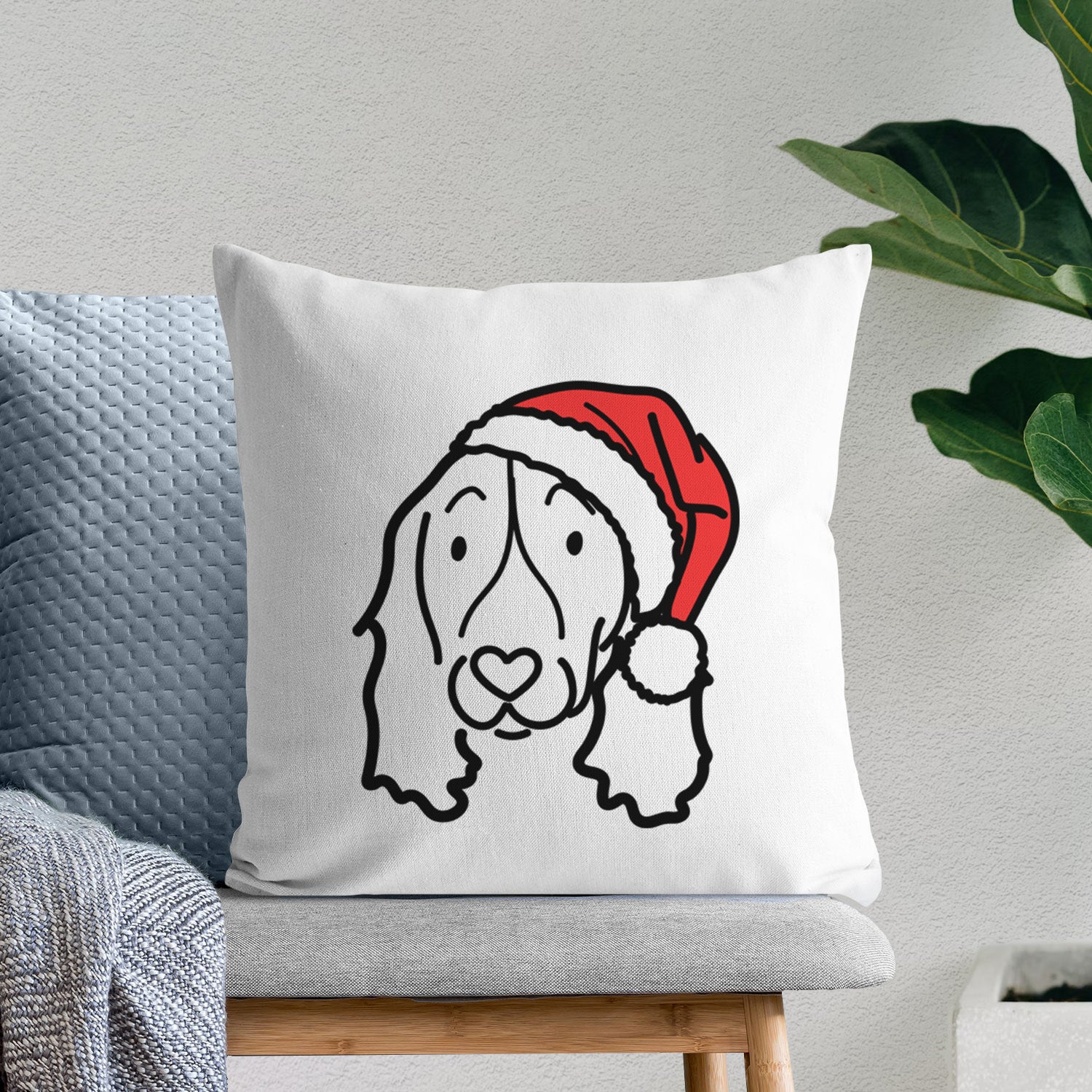 Love Always English Springer Spaniel - Throw Pillow Cover