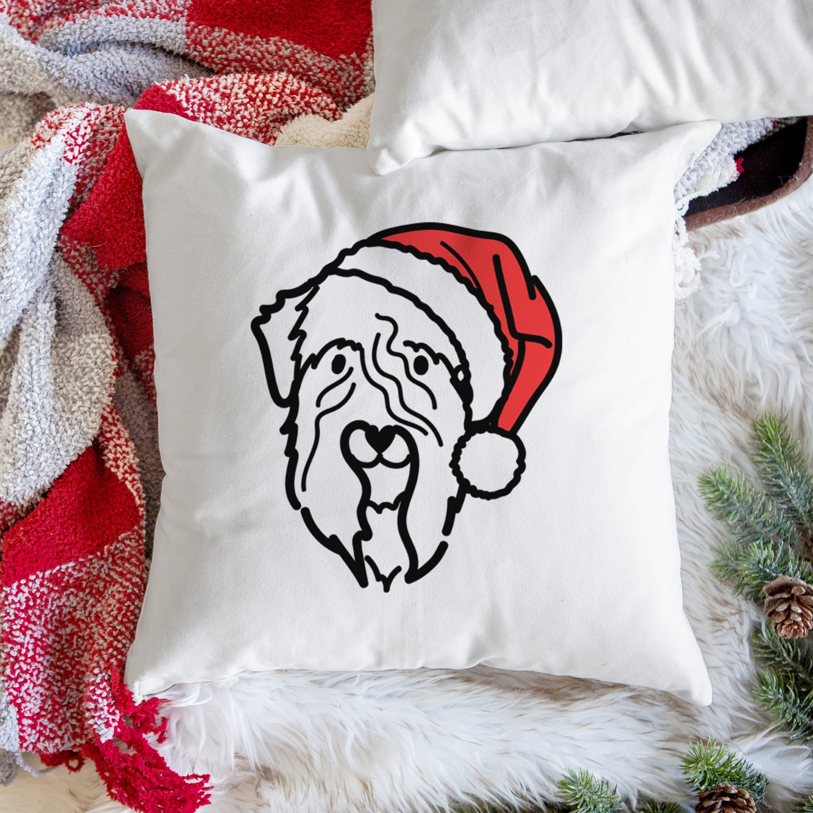 Love Always Soft Coated Wheaten Terrier - Throw Pillow Cover