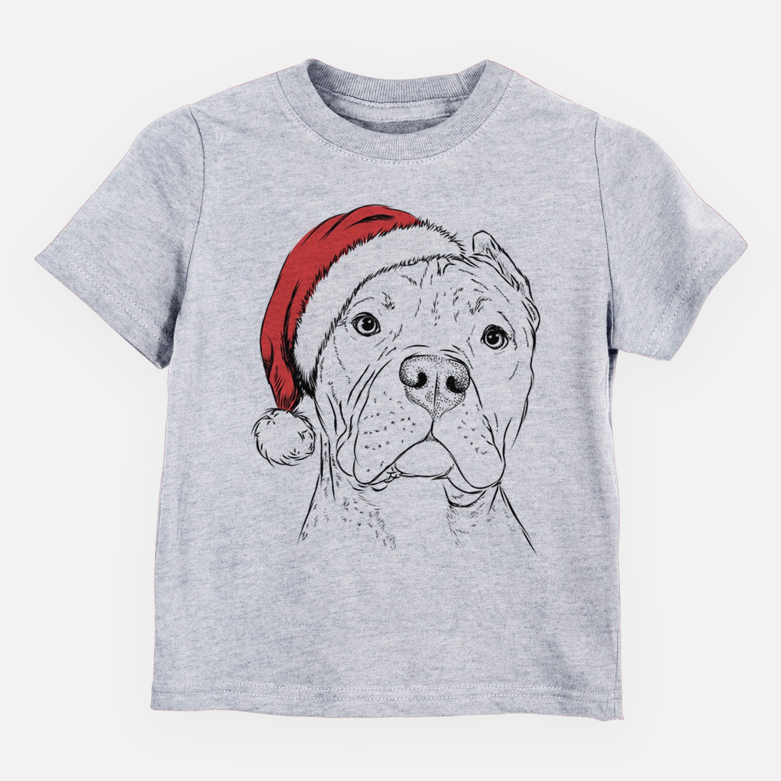 Santa Bam Bam the Pitbull - Kids/Youth/Toddler Shirt