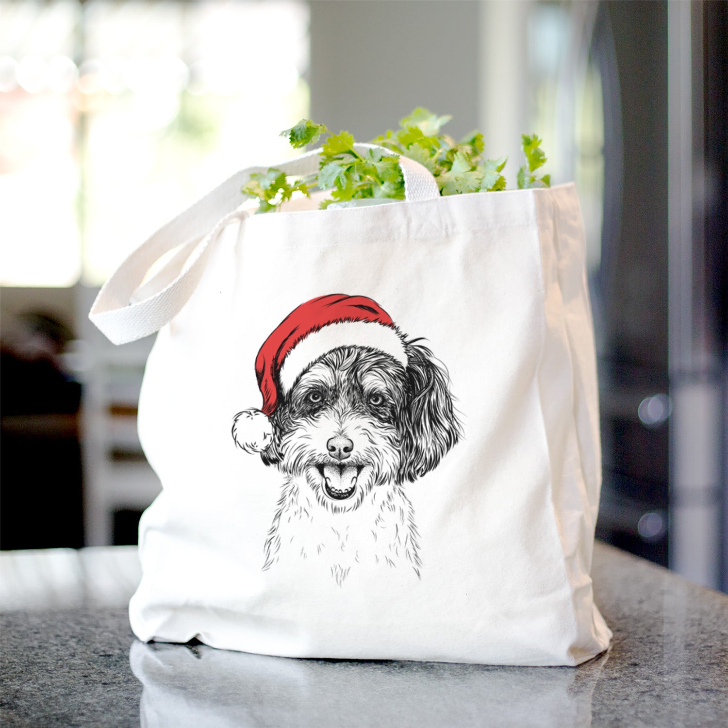 Carlos the Cavapoo - Tote Bag