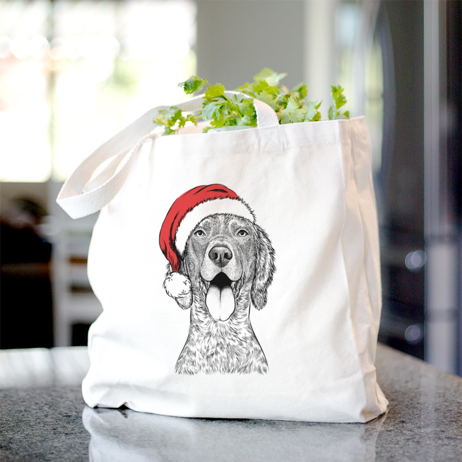 Freddy the English Setter - Tote Bag