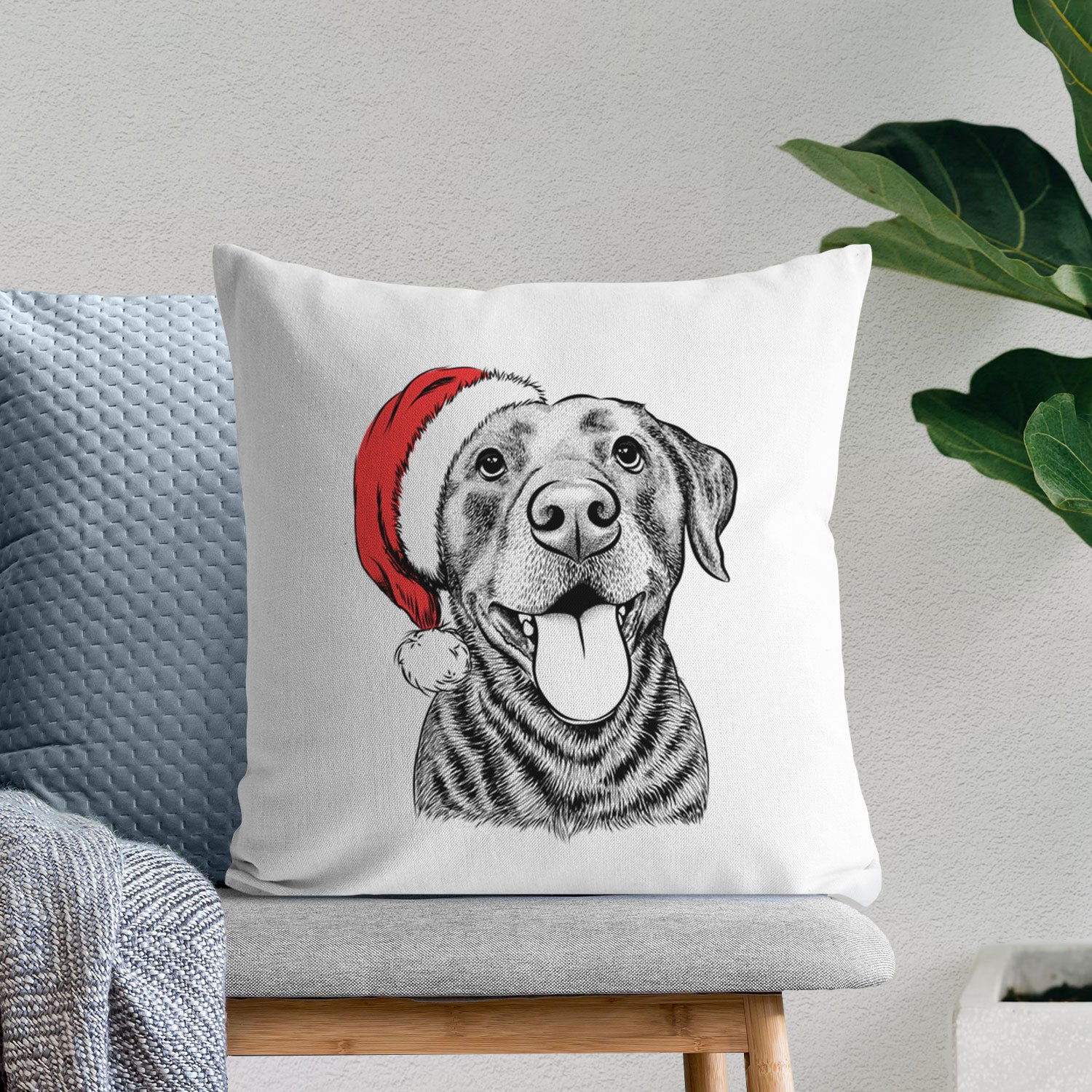 Gwen the Labrador Retriever - Throw Pillow Cover