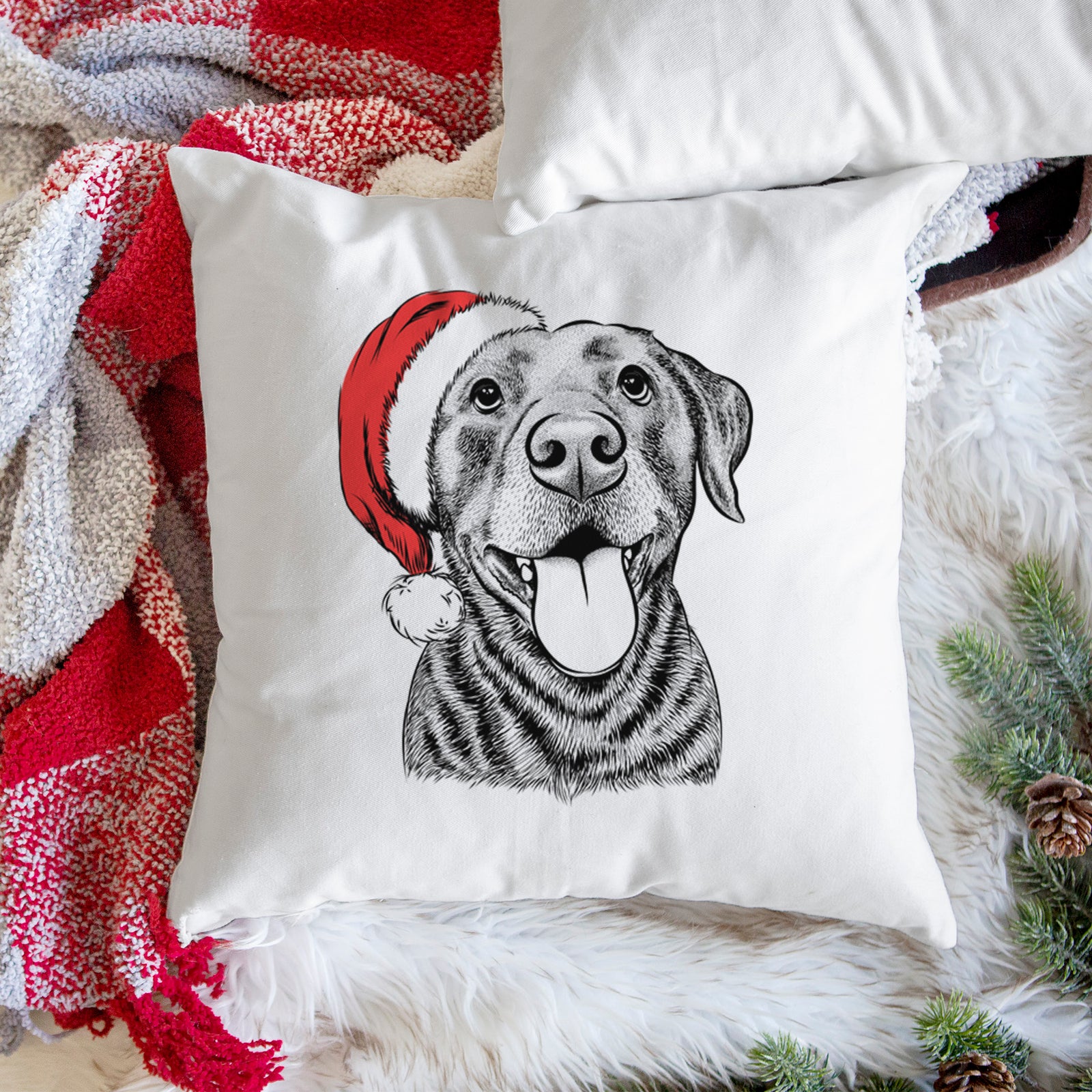 Gwen the Labrador Retriever - Throw Pillow Cover