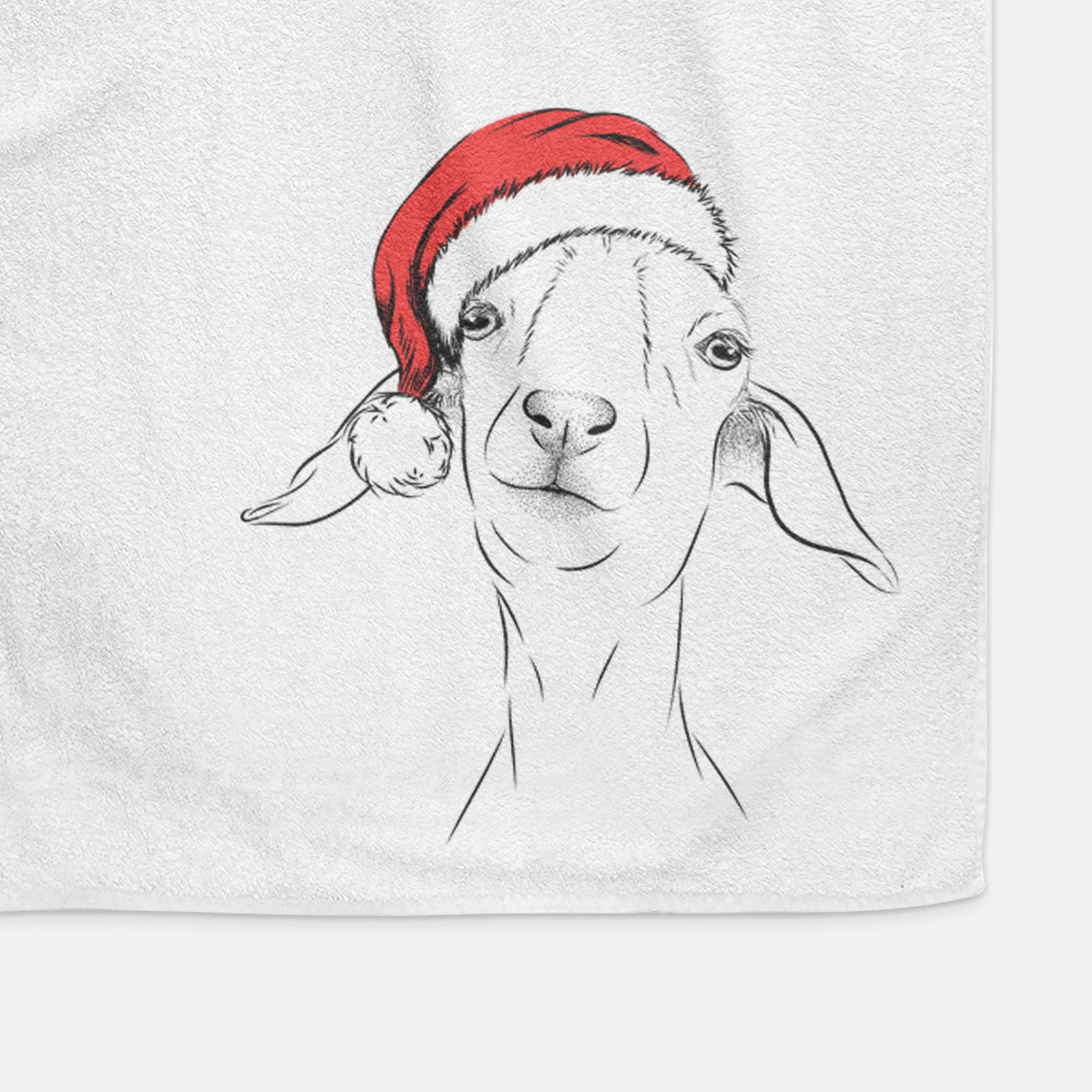Kara Dune the Spanish Boer Goat Decorative Hand Towel