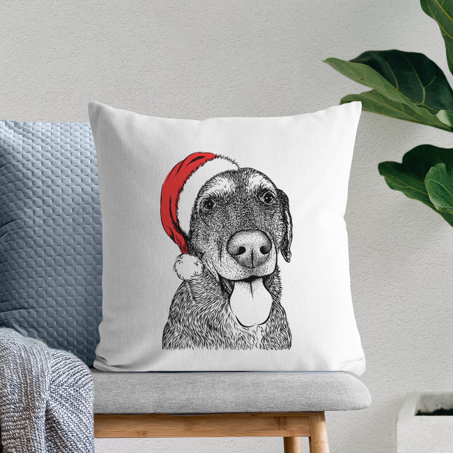 Max the Labrador Retriever - Throw Pillow Cover