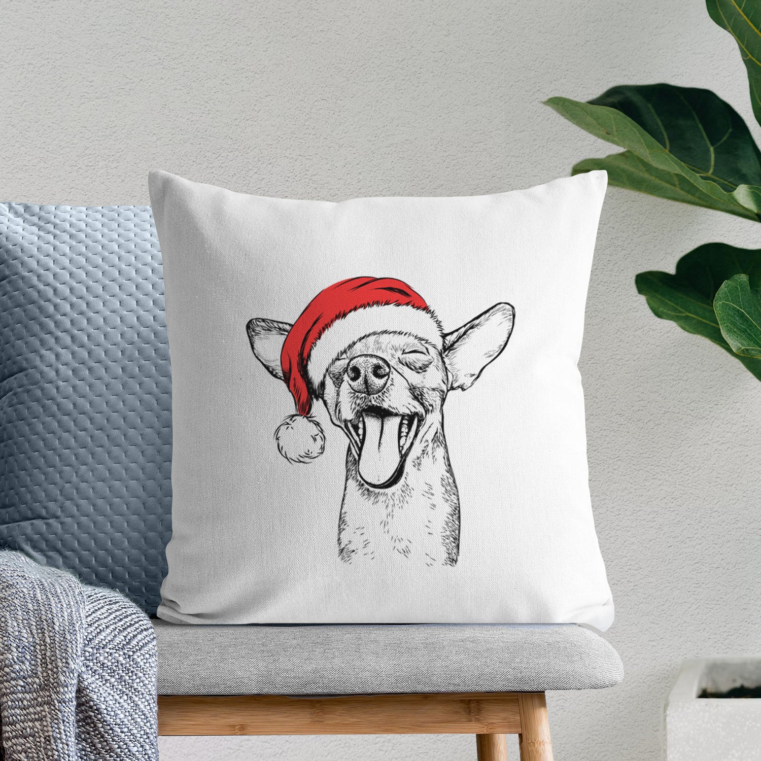 SweetBailey the Chihuahua Mix - Throw Pillow Cover