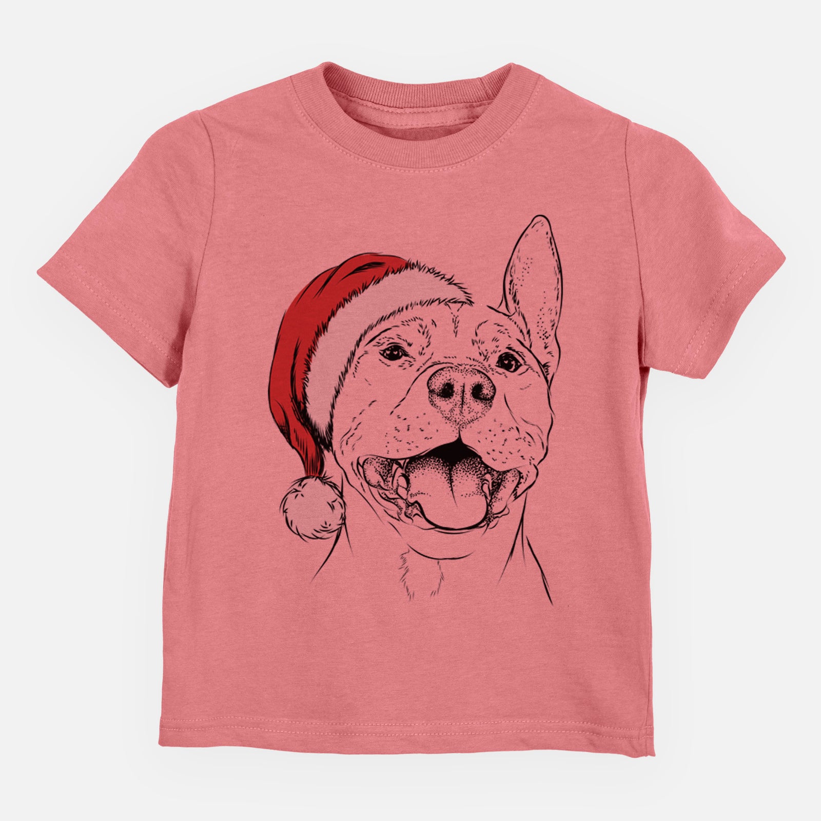Santa Wally the Pitbull - Kids/Youth/Toddler Shirt