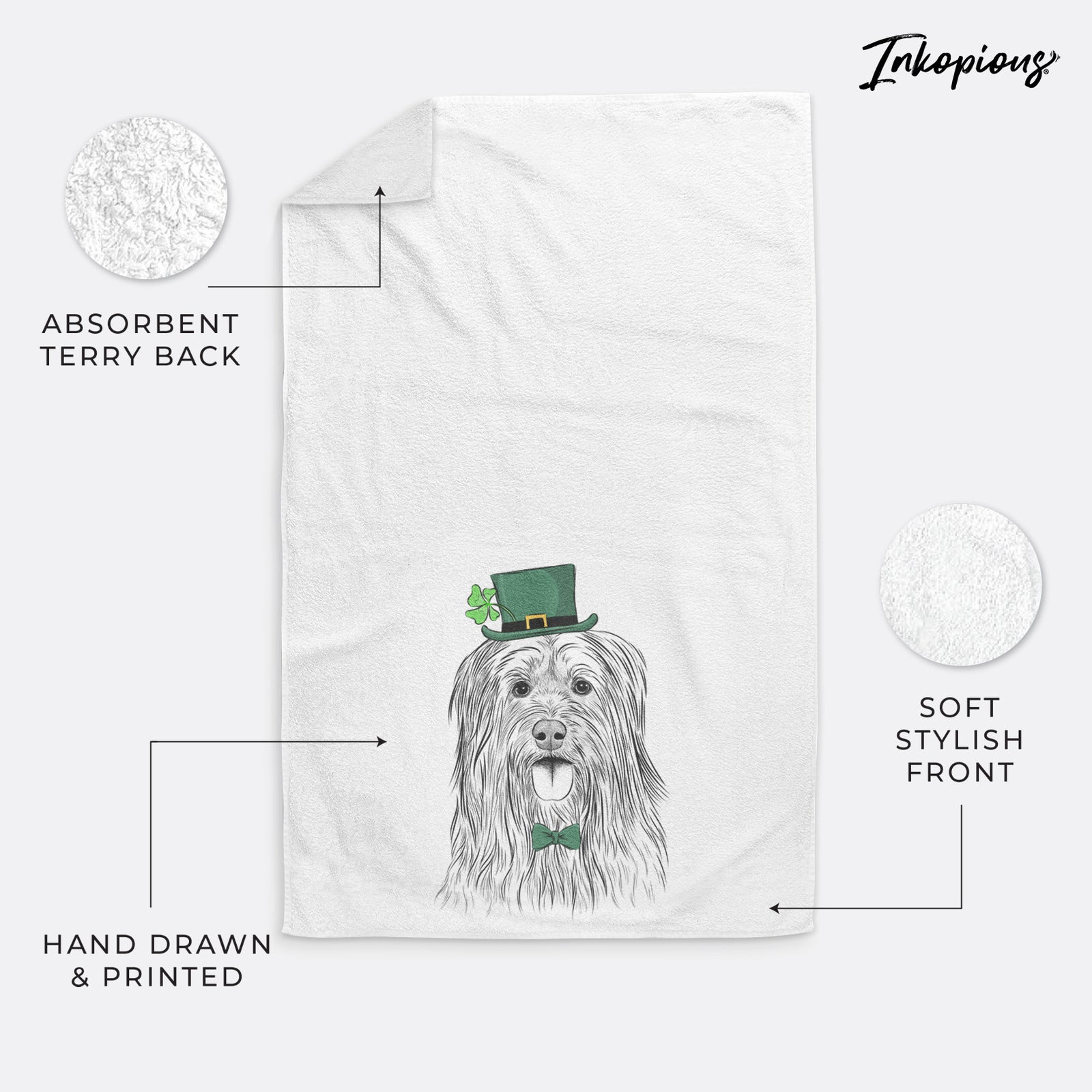 Indy the Korean Sapsali Decorative Hand Towel