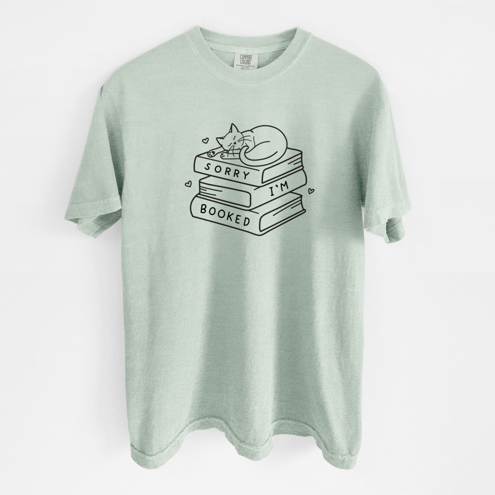 Sorry, I'm Booked - Unisex Comfort Colors Garment-Dyed Heavyweight T-shirt in Bay