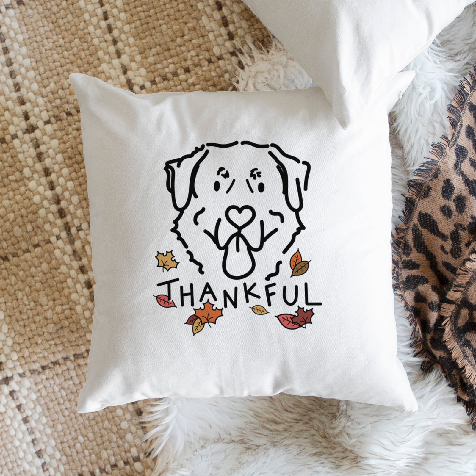 Love Always Anatolian Shepherd - Batu - Throw Pillow Cover