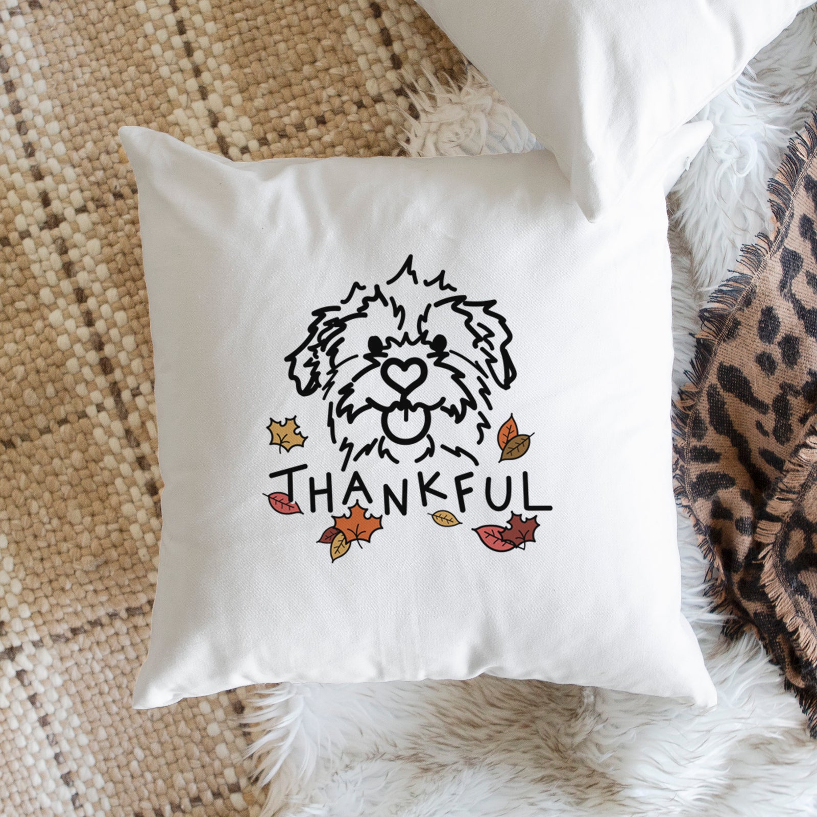 Love Always Mixed Breed - Bea - Throw Pillow Cover