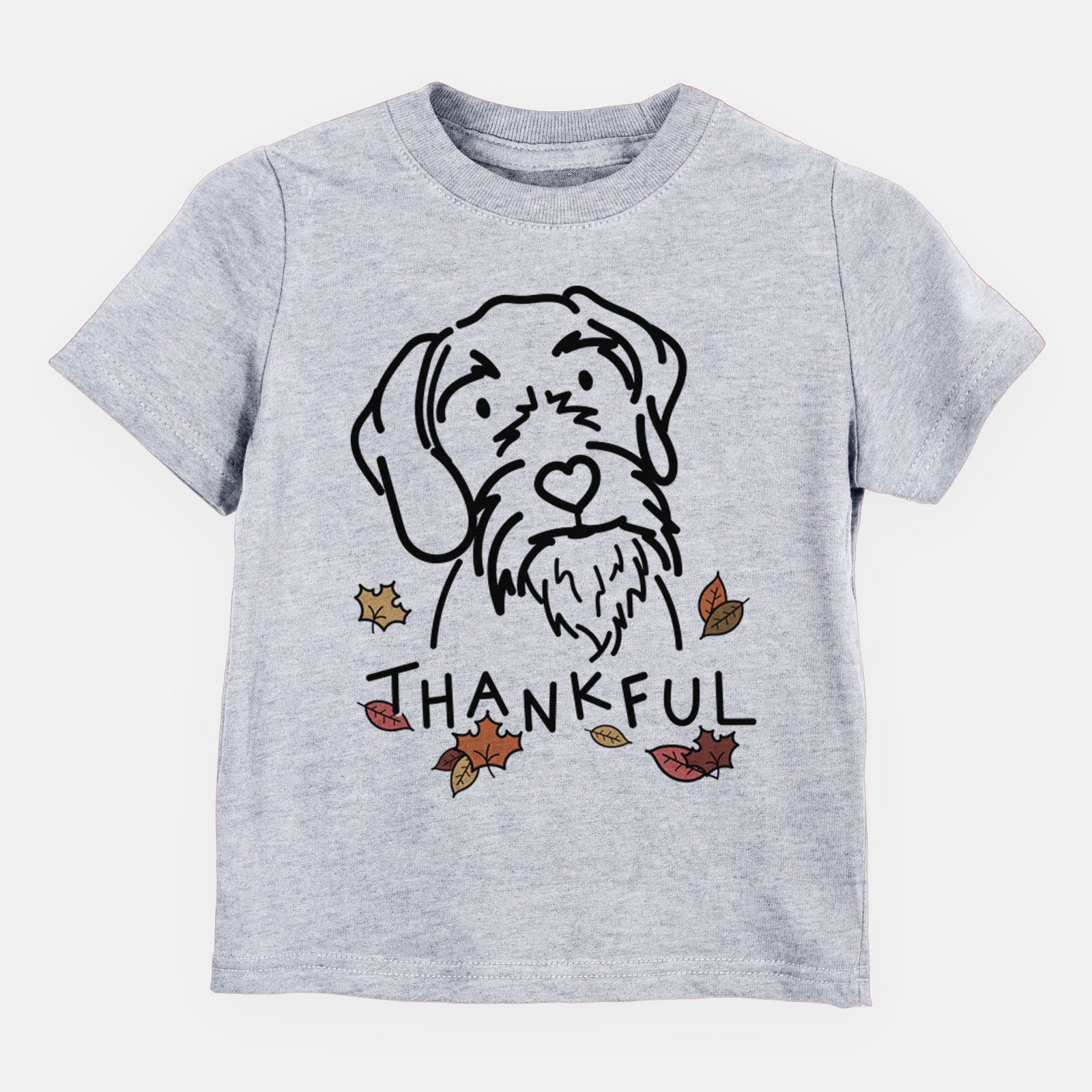 Thankful German Wirehaired Pointer - Buck - Kids/Youth/Toddler Shirt