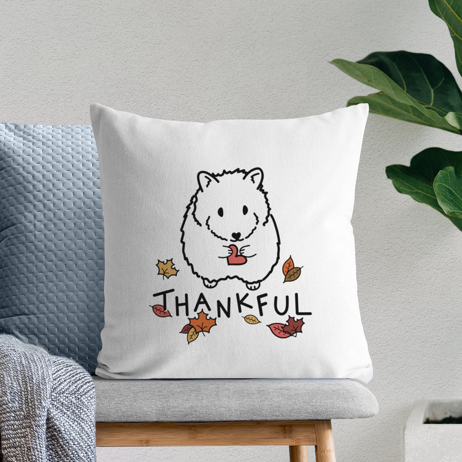 Love Always Hamster - Hilga - Throw Pillow Cover