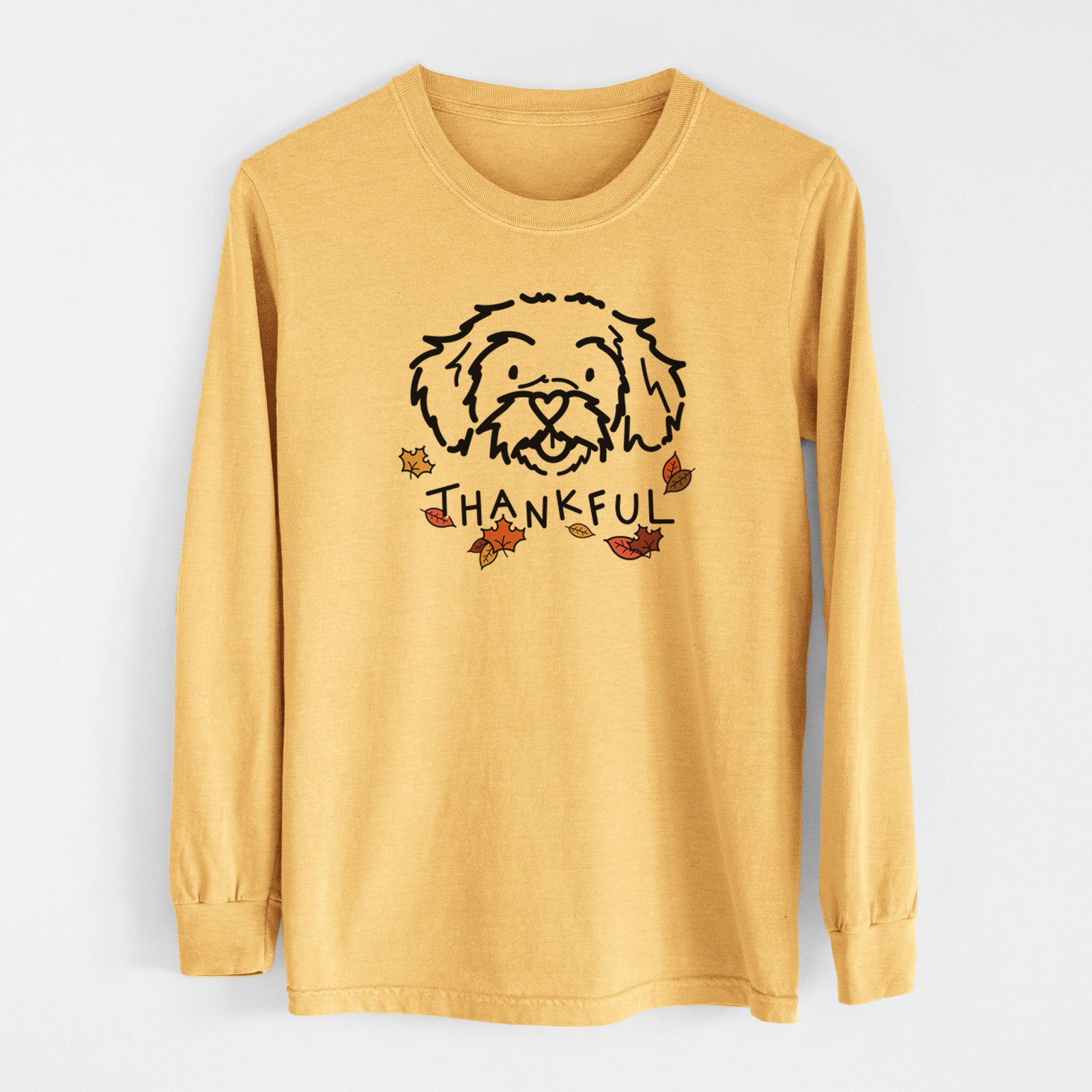 Thankful Peekapoo - Jo Jo - Heavyweight 100% Cotton Long Sleeve