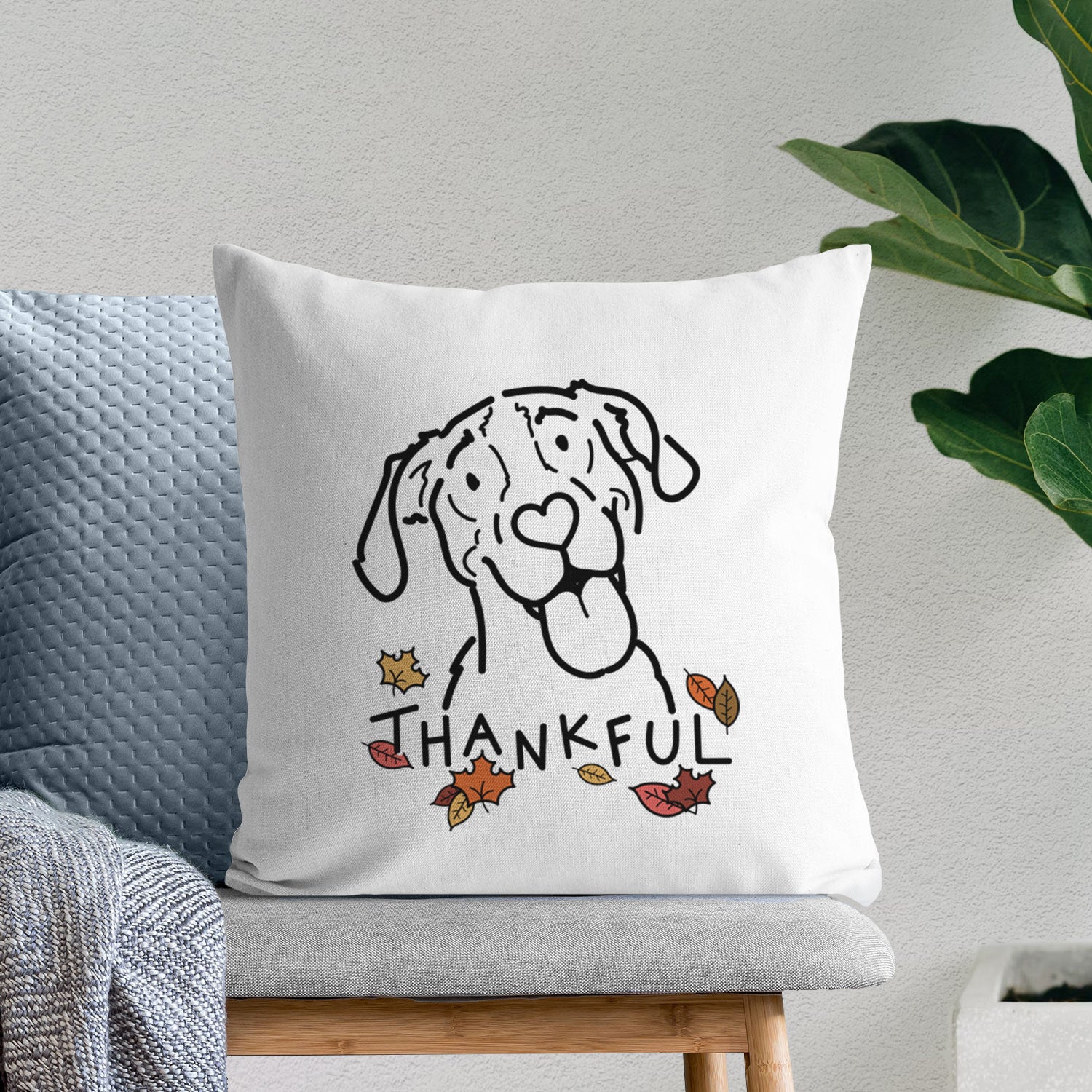 Love Always Treeing Walker Coonhound - Kimble - Throw Pillow Cover