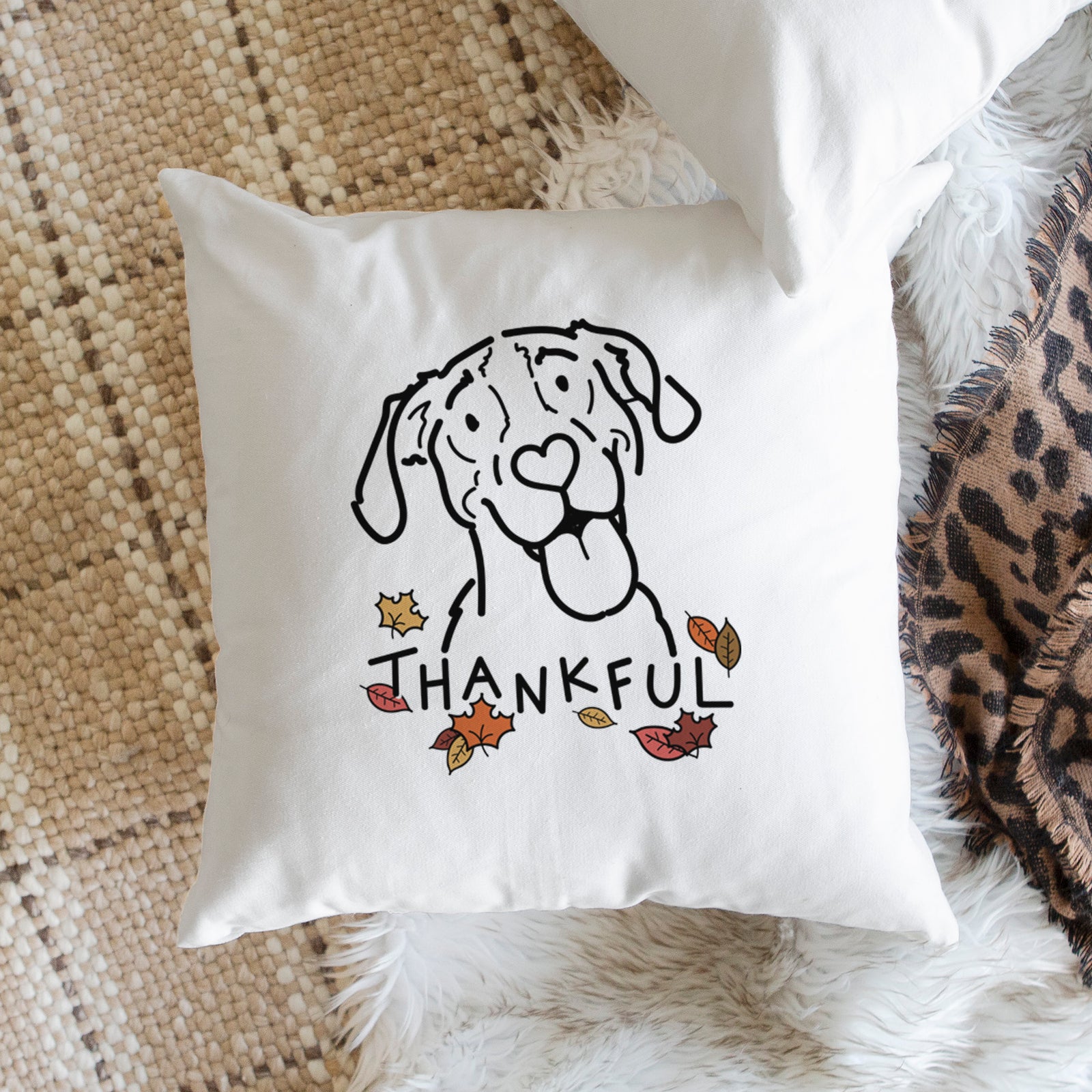 Love Always Treeing Walker Coonhound - Kimble - Throw Pillow Cover