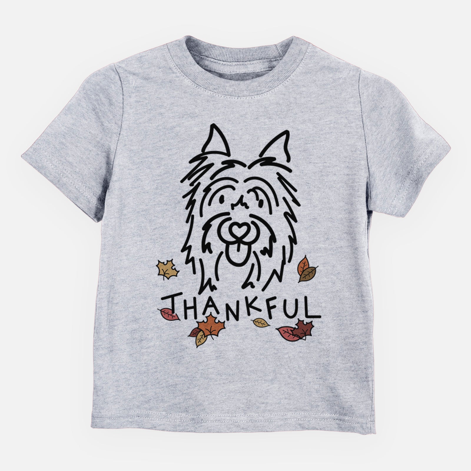 Thankful Silky Terrier - Monty - Kids/Youth/Toddler Shirt
