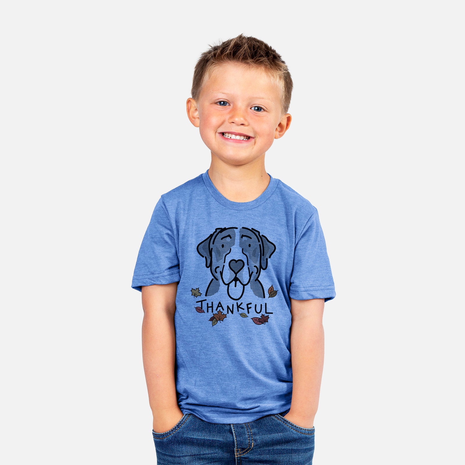 Thankful Greater Swiss Mountain Dog - Moose - Kids/Youth/Toddler Shirt