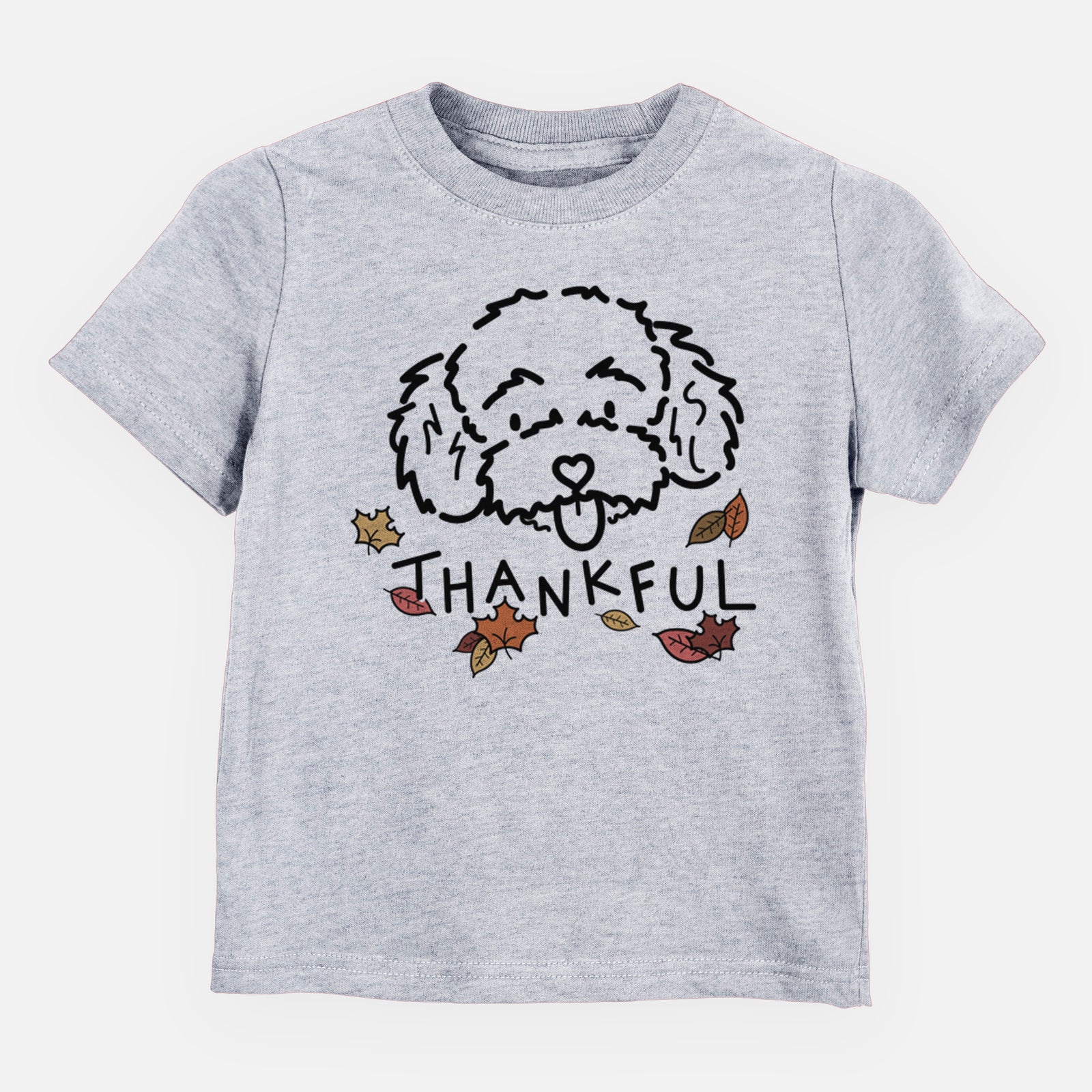 Thankful Toy Poodle - Ricci - Kids/Youth/Toddler Shirt