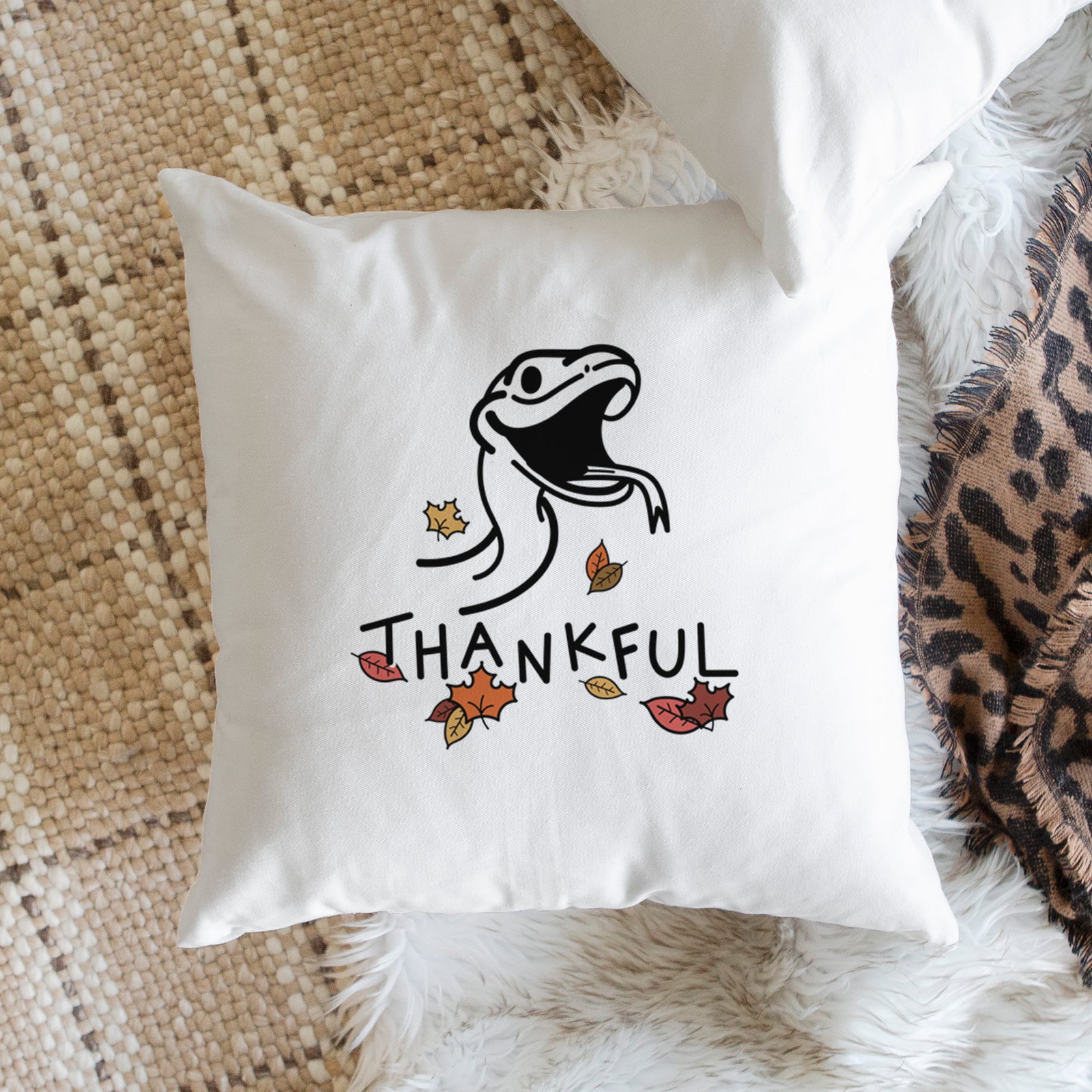 Love Always Snake - Spike - Throw Pillow Cover