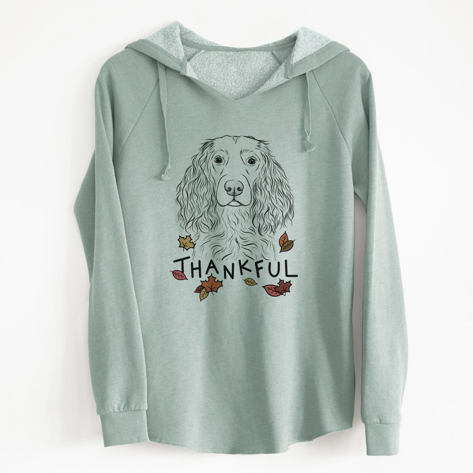 Thankful Landry the Boykin Spaniel - Cali Wave Hooded Sweatshirt