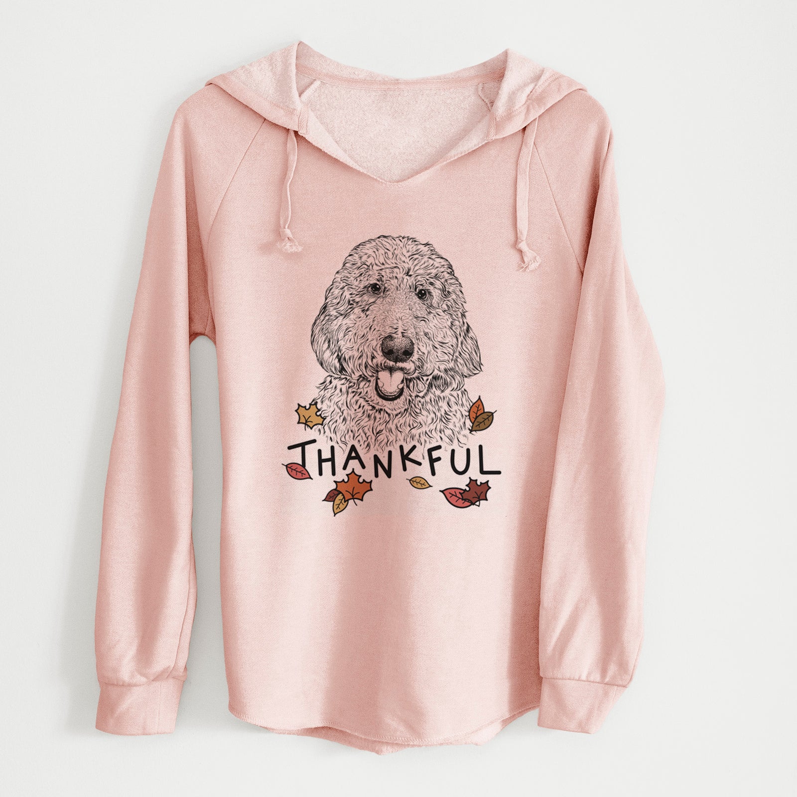 Thankful Whisper the Goldendoodle - Cali Wave Hooded Sweatshirt
