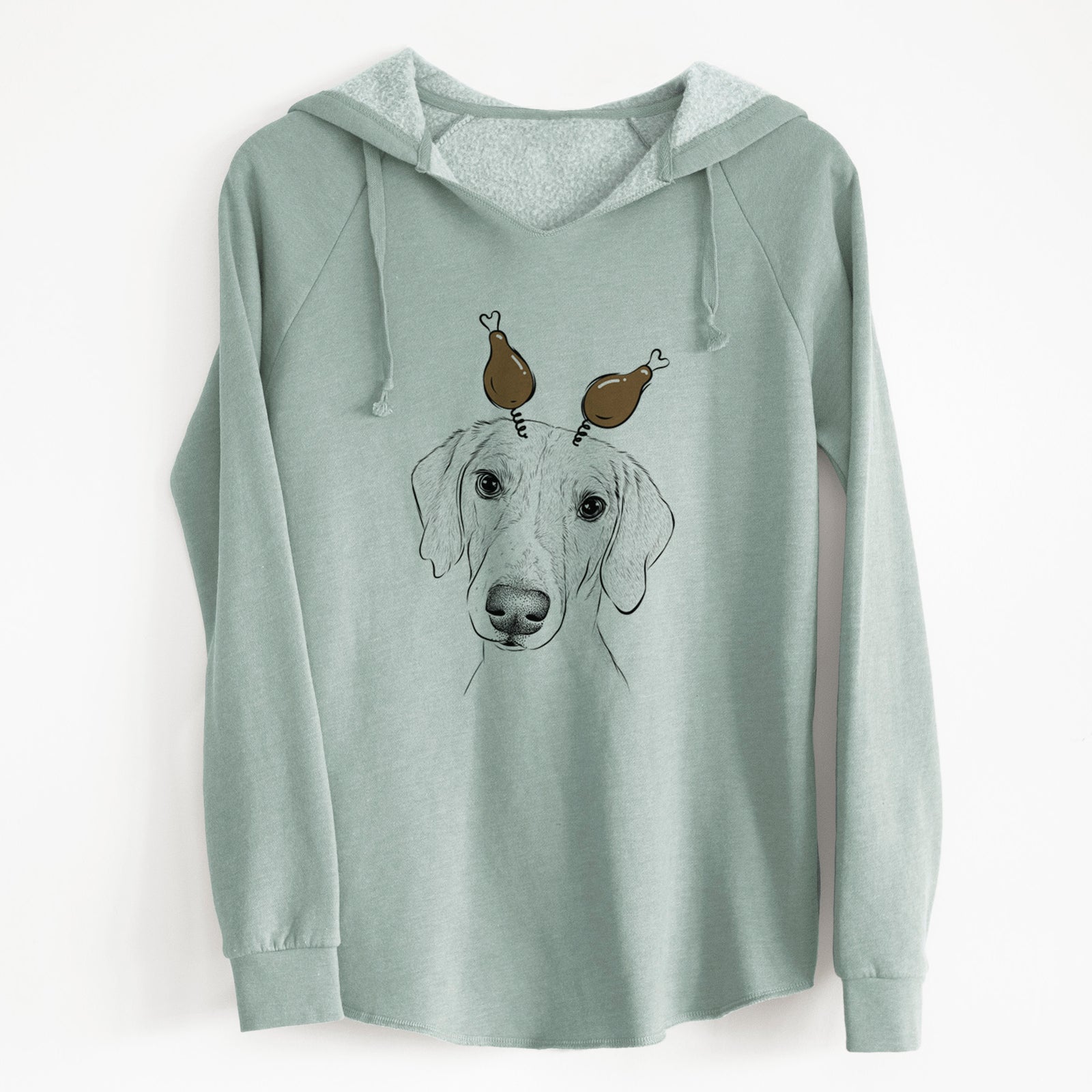 Thanksgiving Stanley the Foxhound - Cali Wave Hooded Sweatshirt