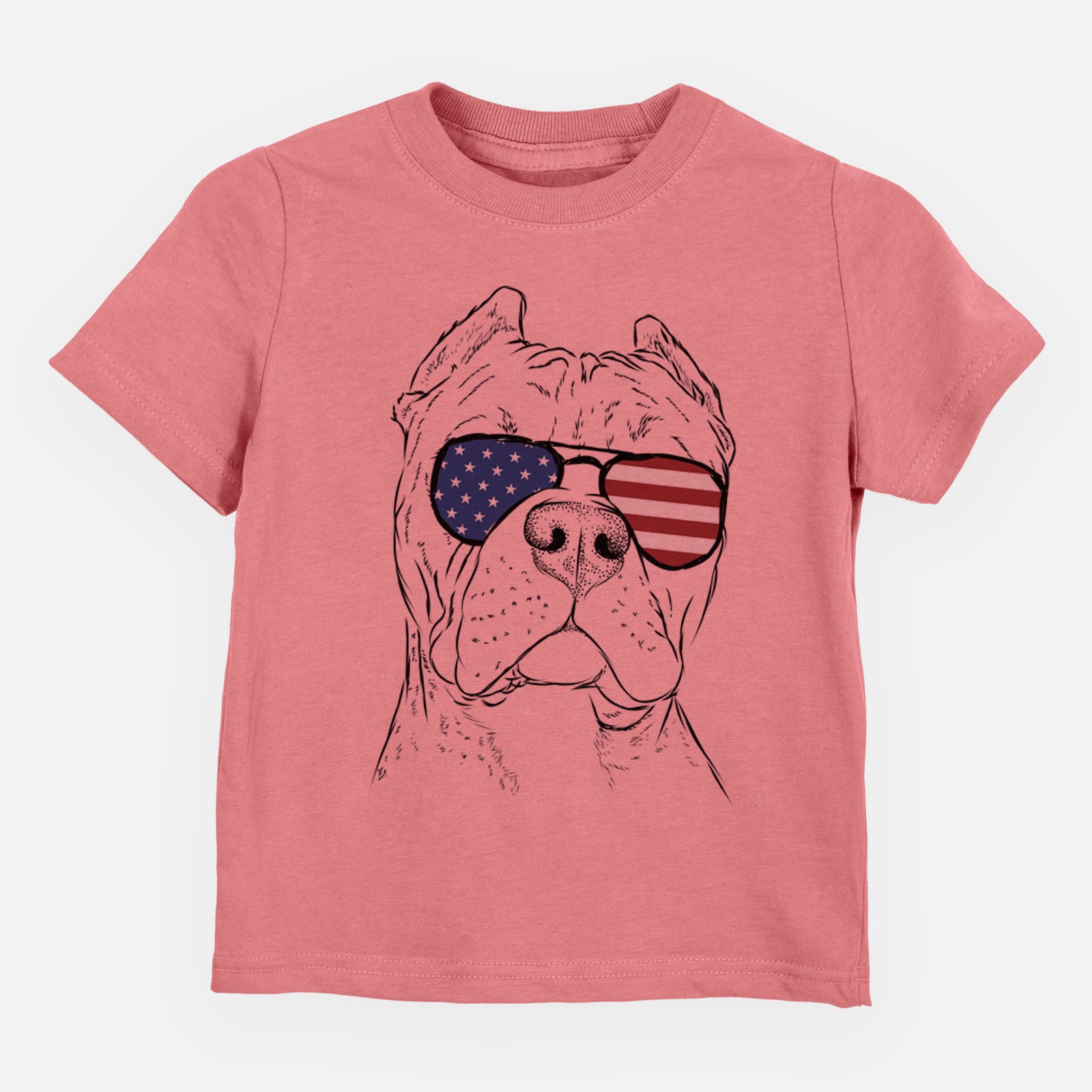 USA Bam Bam the Pitbull - Kids/Youth/Toddler Shirt