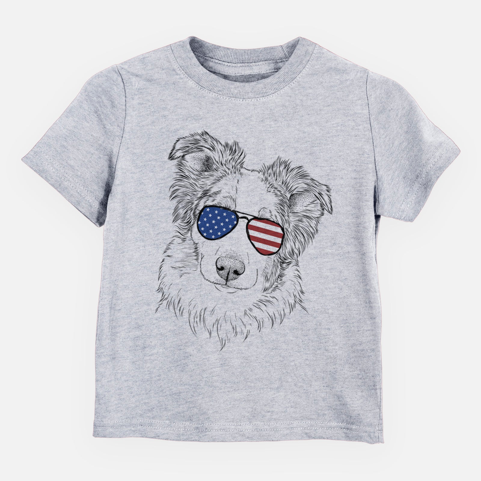 USA HoneyBee the Miniature Australian Shepherd - Kids/Youth/Toddler Shirt