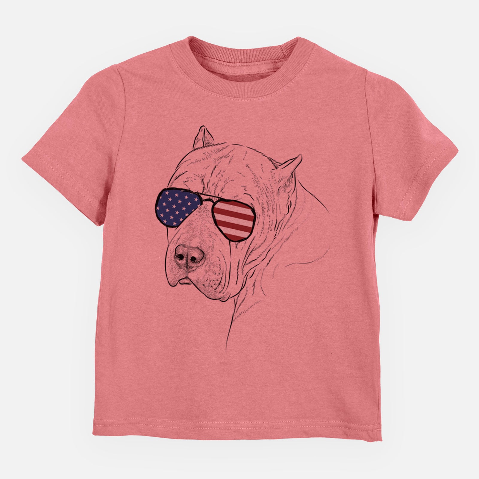 USA Precious the Staffordshire Terrier - Kids/Youth/Toddler Shirt