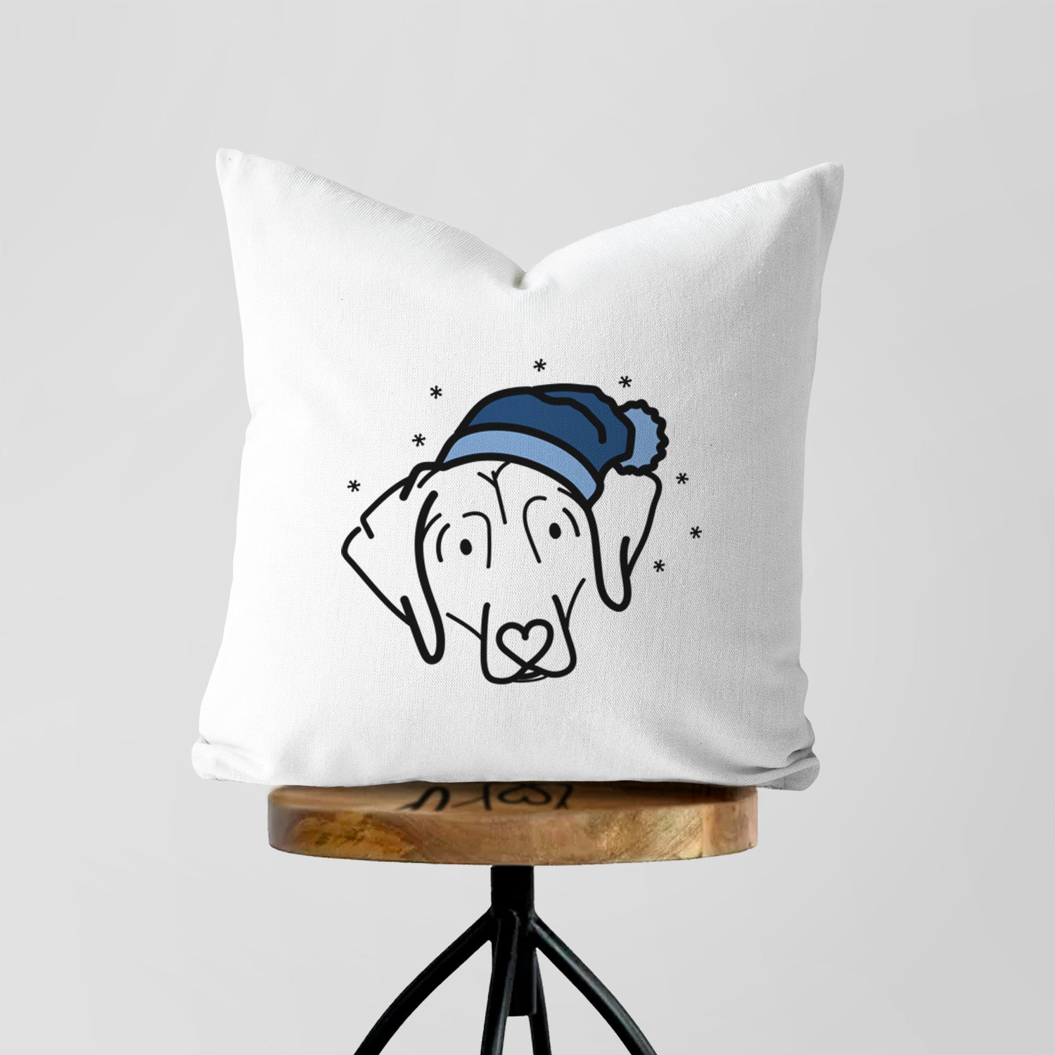 Love Always Beagle - Aly - Throw Pillow Cover