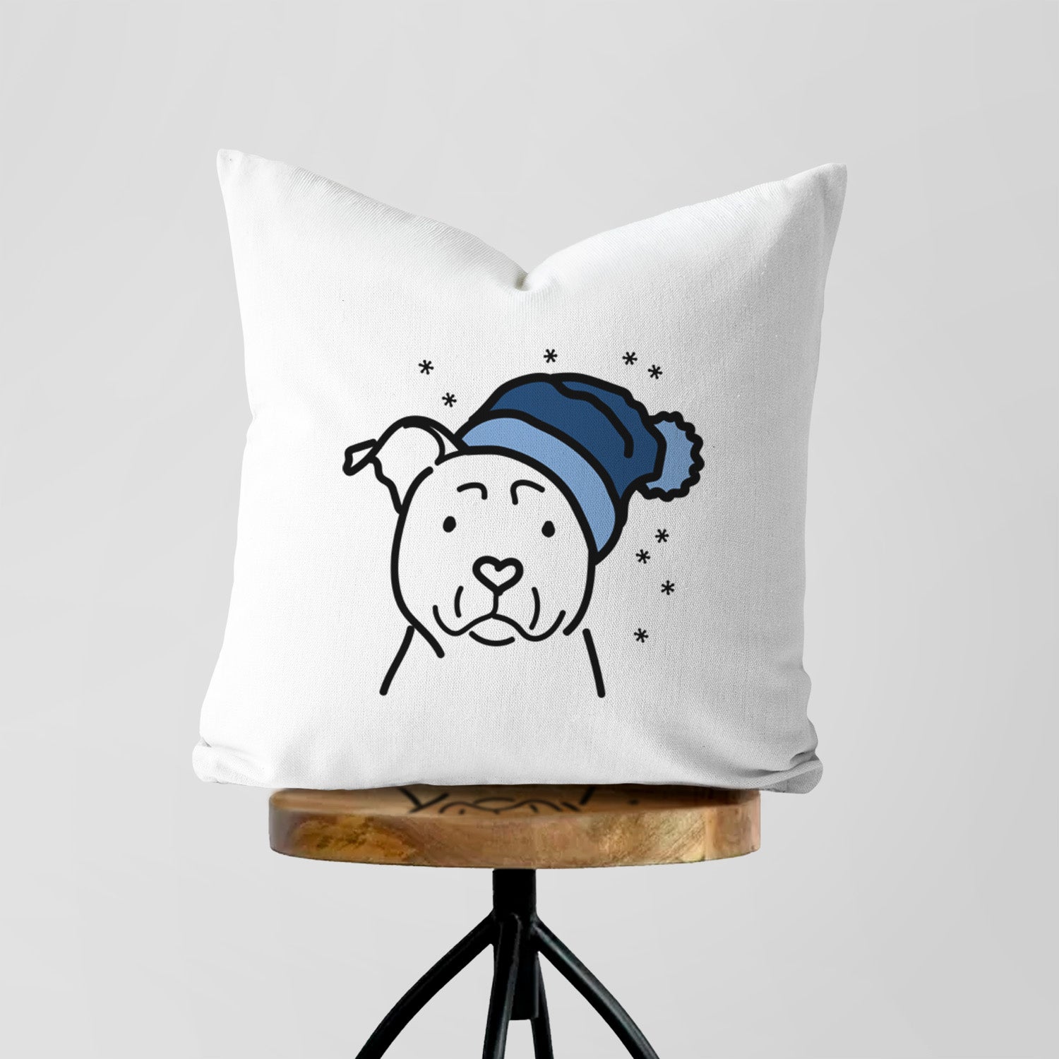 Love Always American Staffordshire Terrier - Throw Pillow Cover