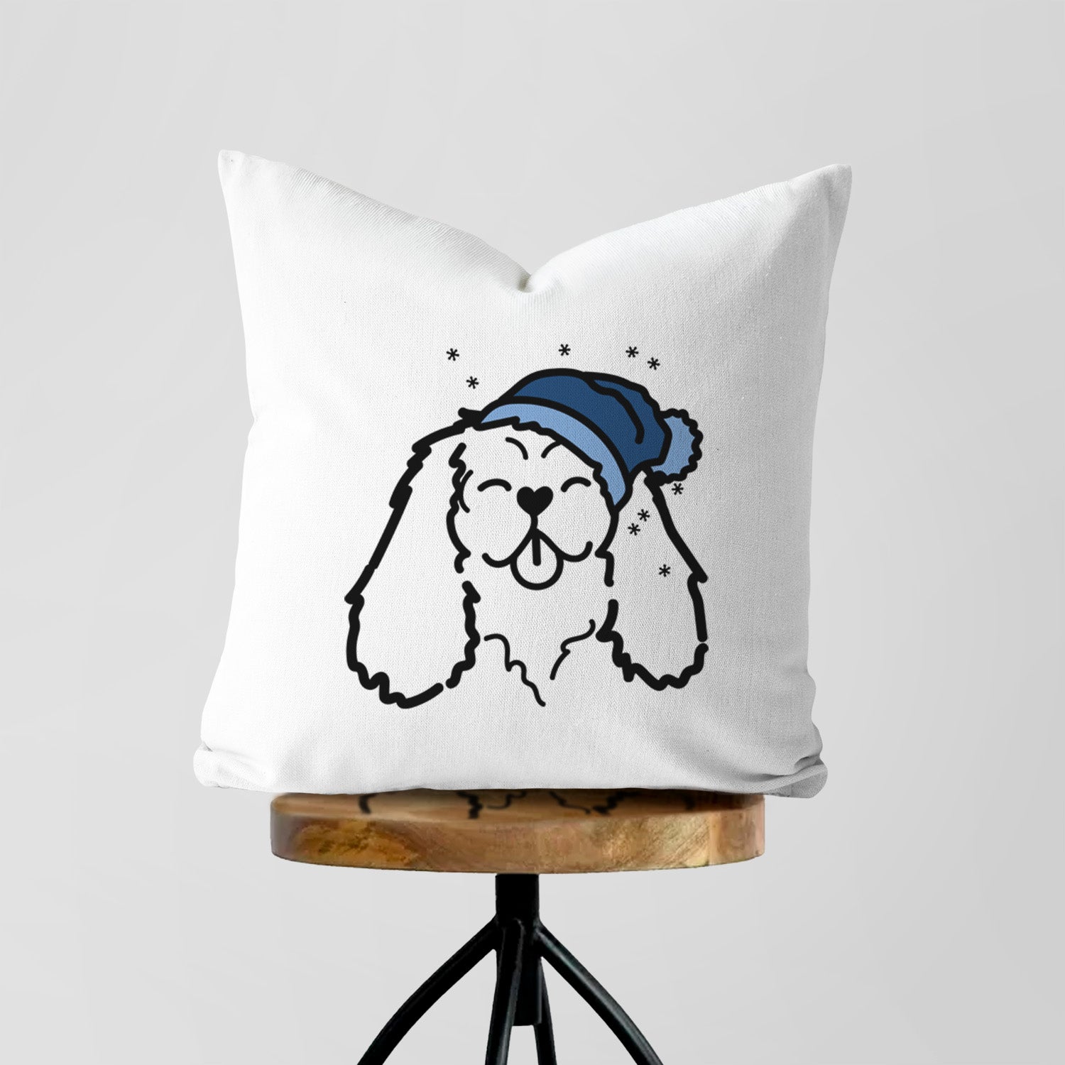 Love Always Cavalier King Charles Spaniel - Throw Pillow Cover