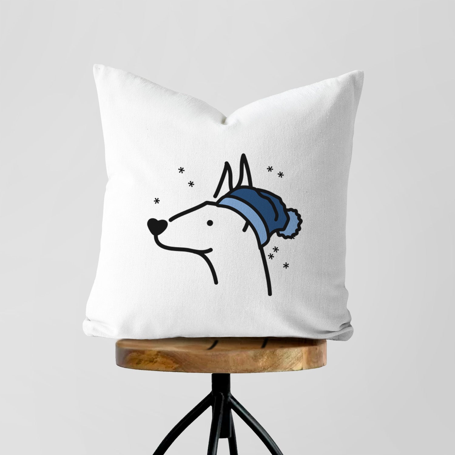 Love Always Doberman Pinscher - Throw Pillow Cover