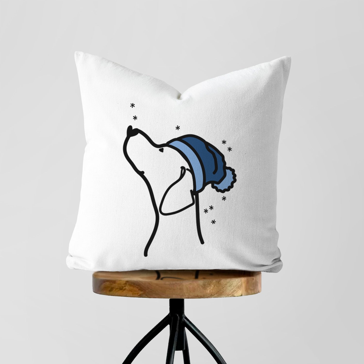 Love Always English Pointer Profile - Throw Pillow Cover