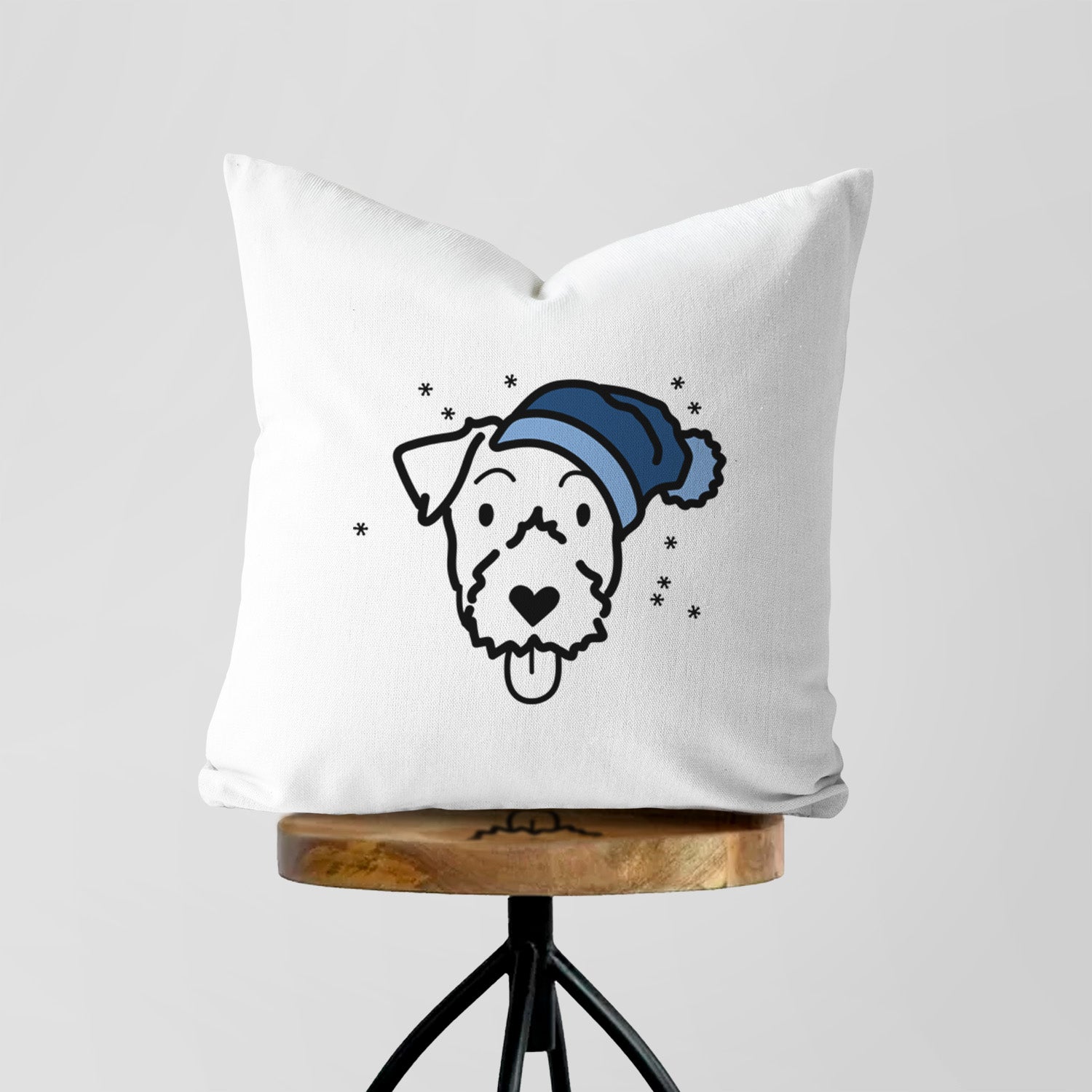 Love Always Jack Russell Terrier - Throw Pillow Cover