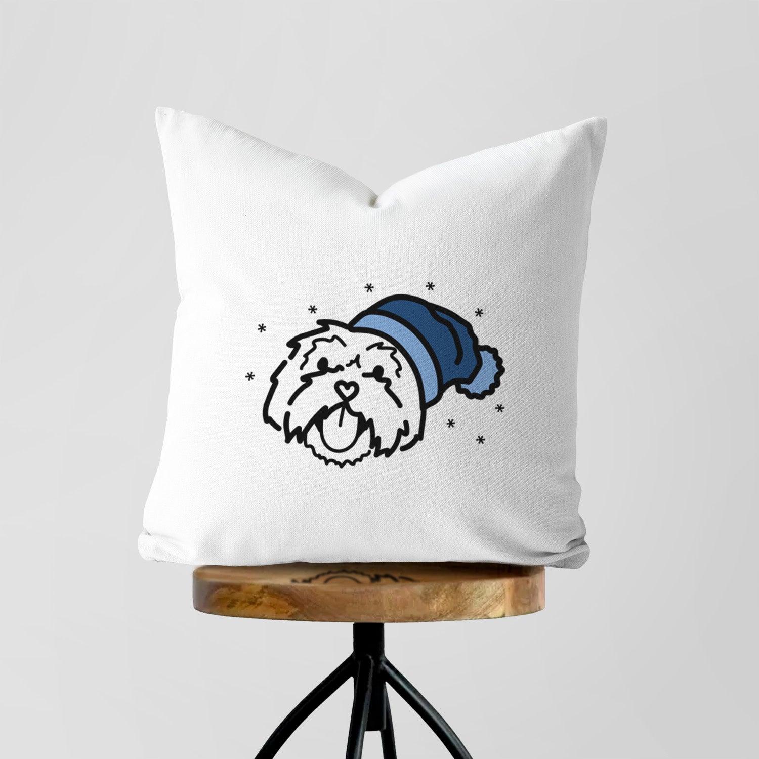 Love Always Lhasa Apso - Keia - Throw Pillow Cover
