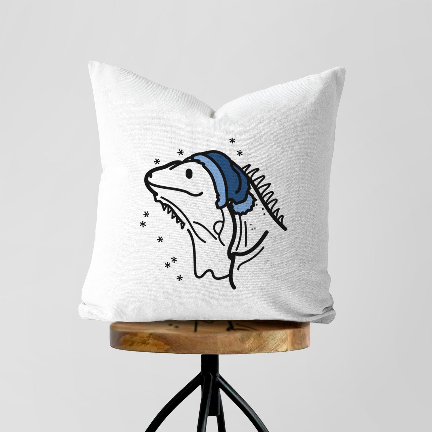 Love Always Iguana - Louie - Throw Pillow Cover