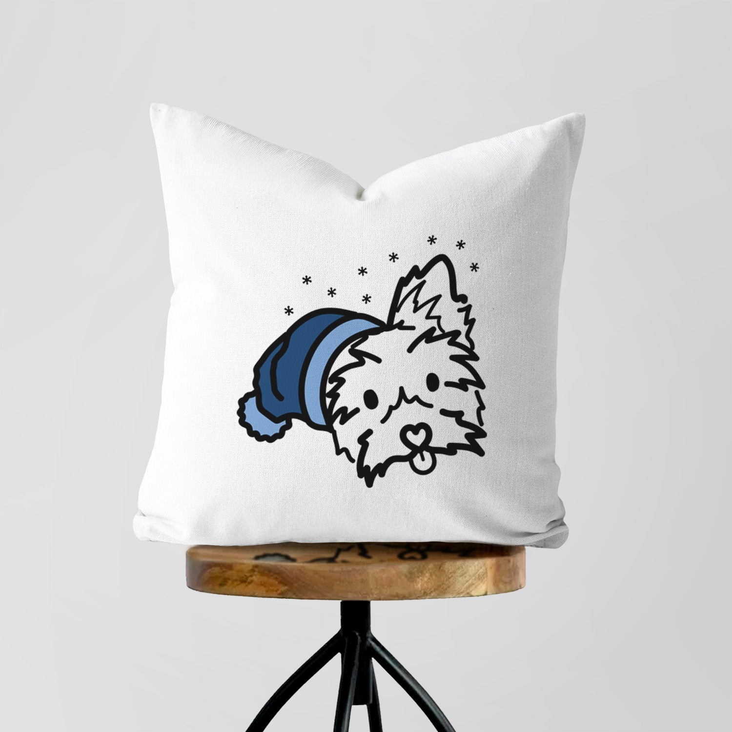 Love Always Yorkshire Terrier - Luna - Throw Pillow Cover