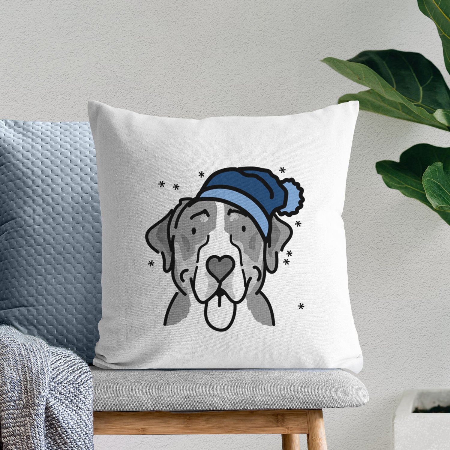 Love Always Greater Swiss Mountain Dog - Moose - Throw Pillow Cover