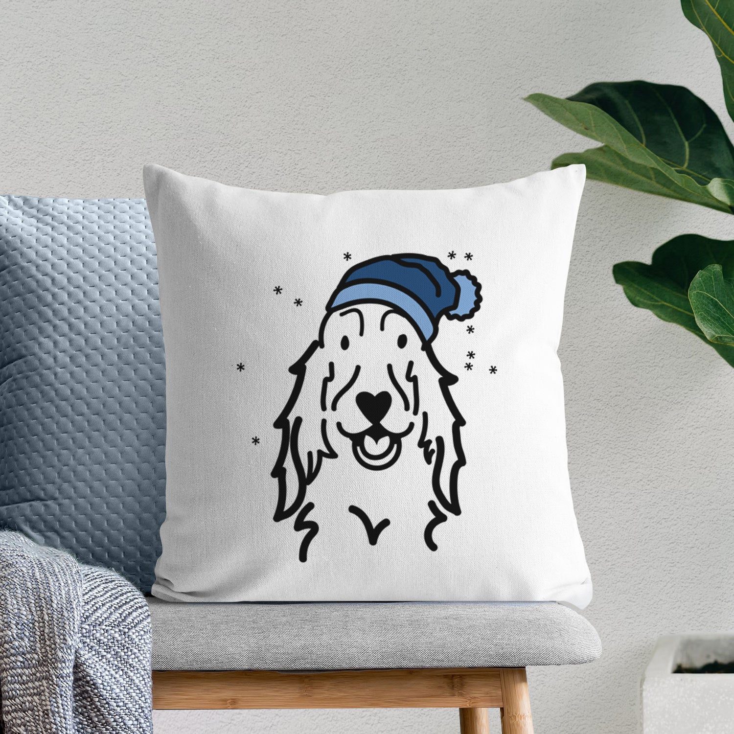 Love Always Setter - Throw Pillow Cover