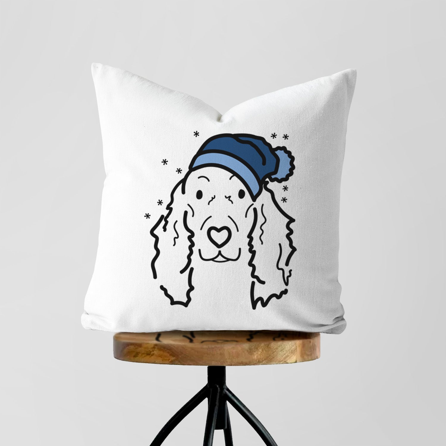 Love Always Irish Setter - Seven - Throw Pillow Cover