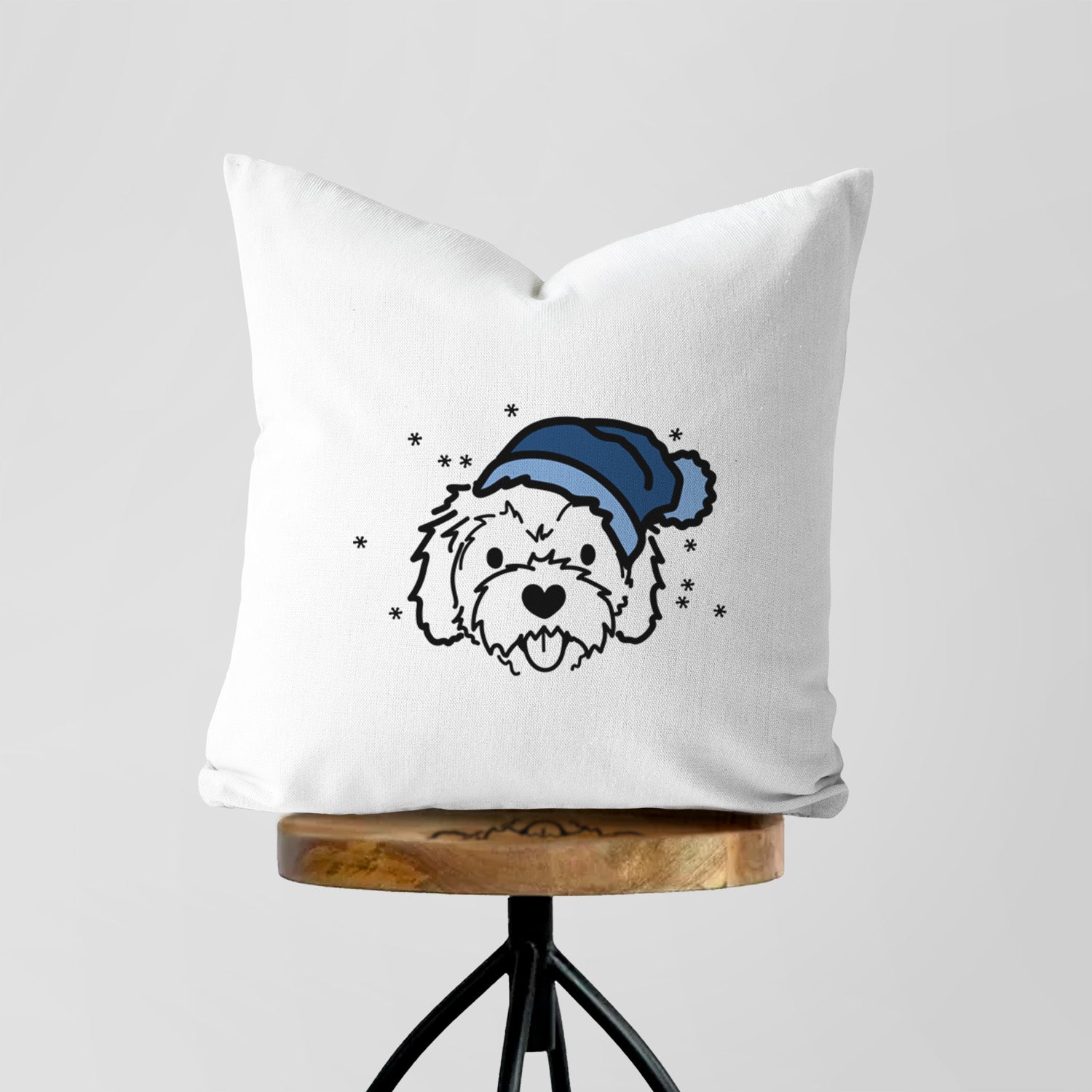 Love Always Cockapoo - Sprinkles - Throw Pillow Cover