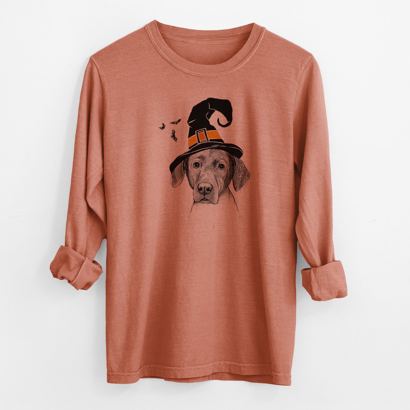 Witch Baldwin the Mixed Breed - Men's Heavyweight 100% Cotton Long Sleeve